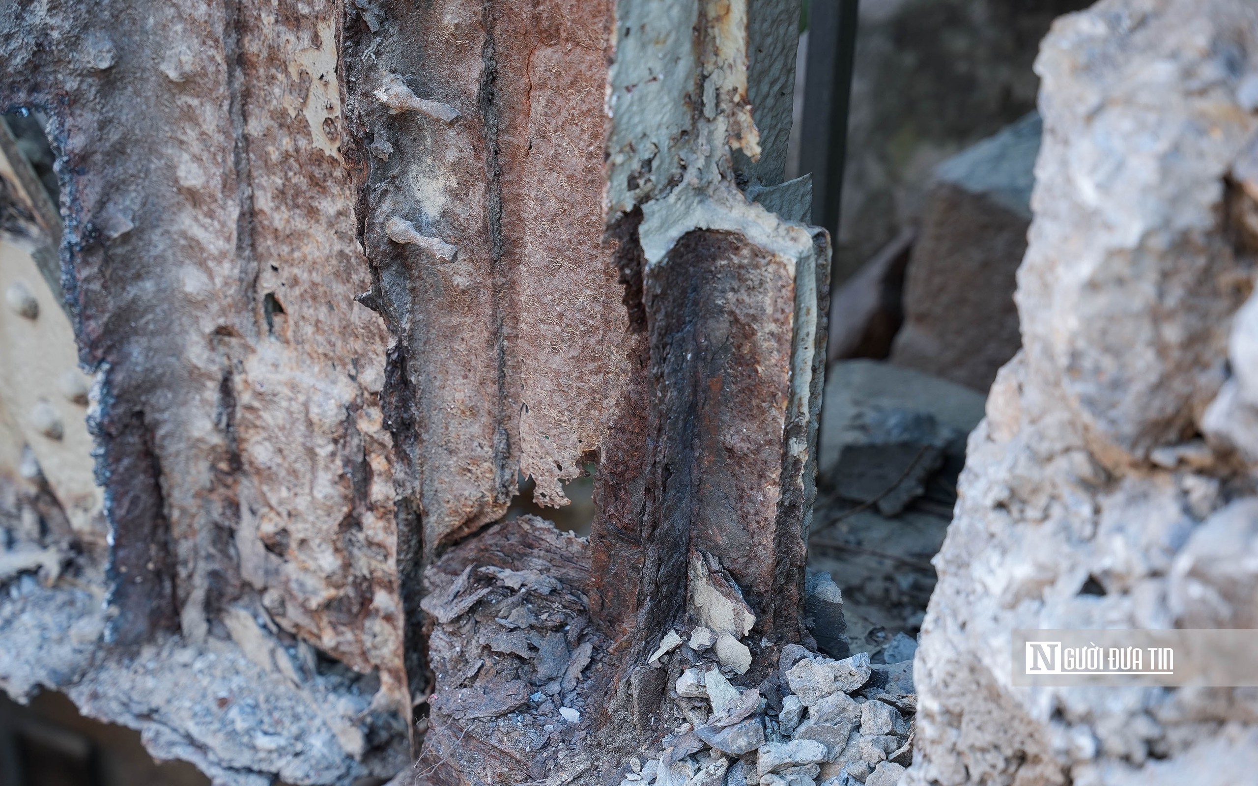 Hà Nội: Cận cảnh tu sửa cầu Trần Nhật Duật  - Ảnh 11.