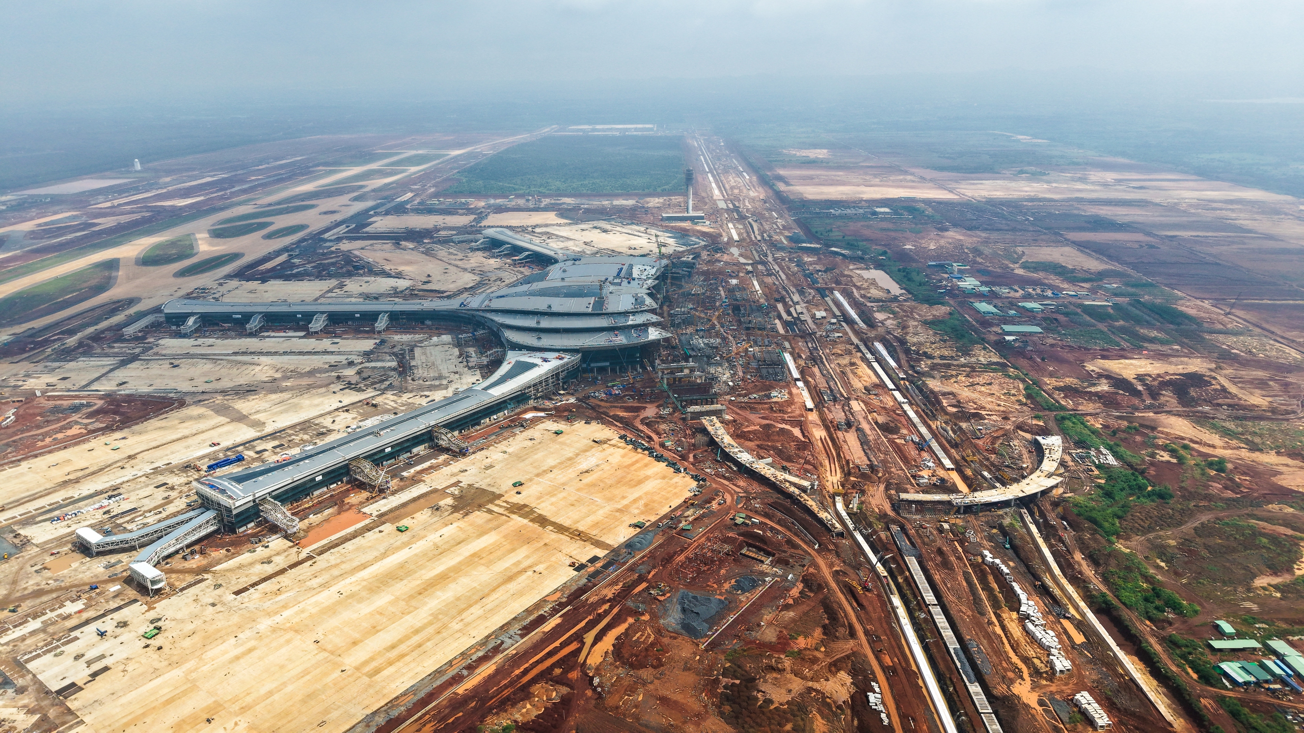 Hình ảnh mới nhất bên trong sân bay Long Thành cận ngày đón chuyến bay đầu tiên - Ảnh 5.