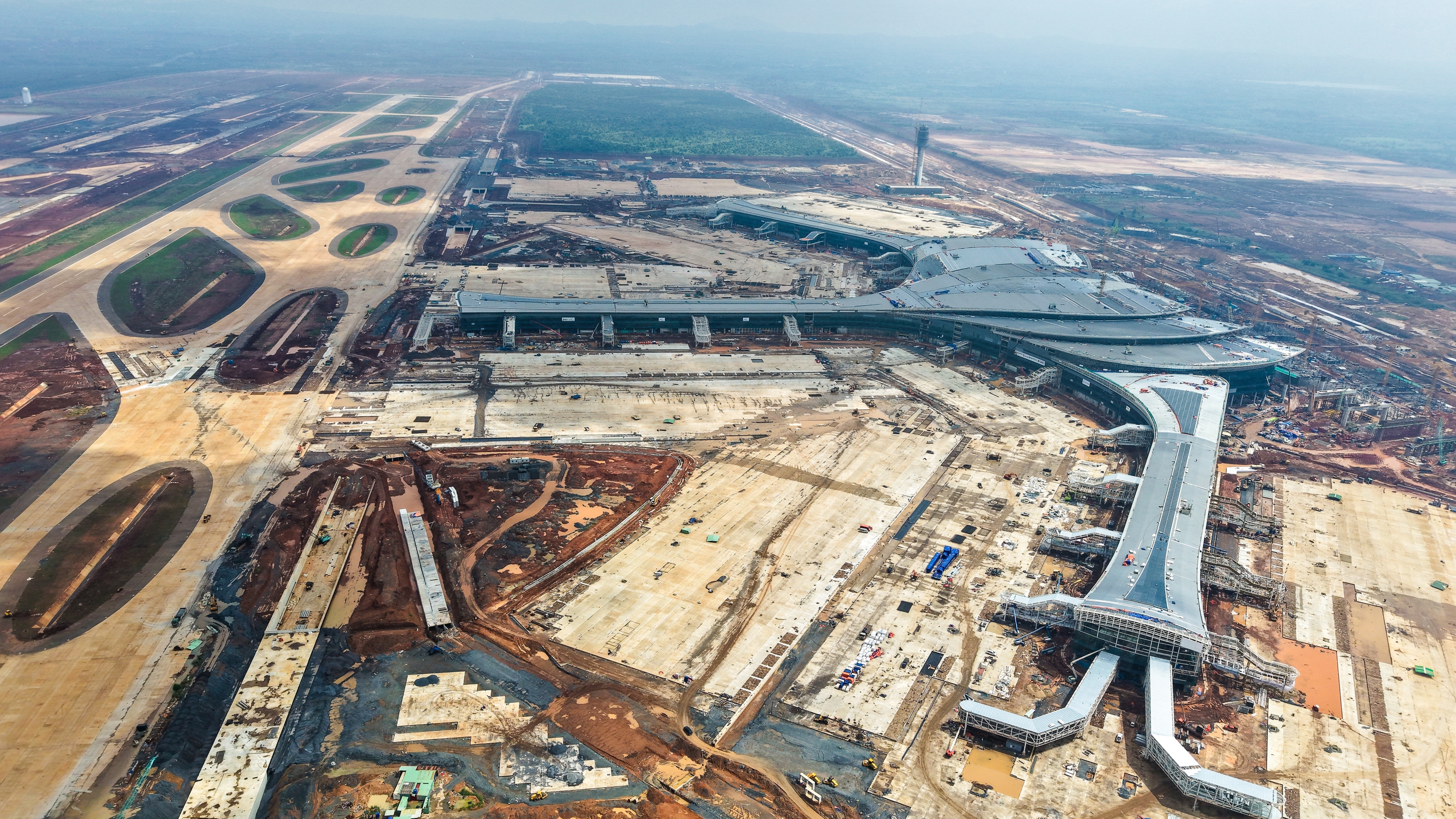 Hình ảnh mới nhất bên trong sân bay Long Thành cận ngày đón chuyến bay đầu tiên - Ảnh 6.