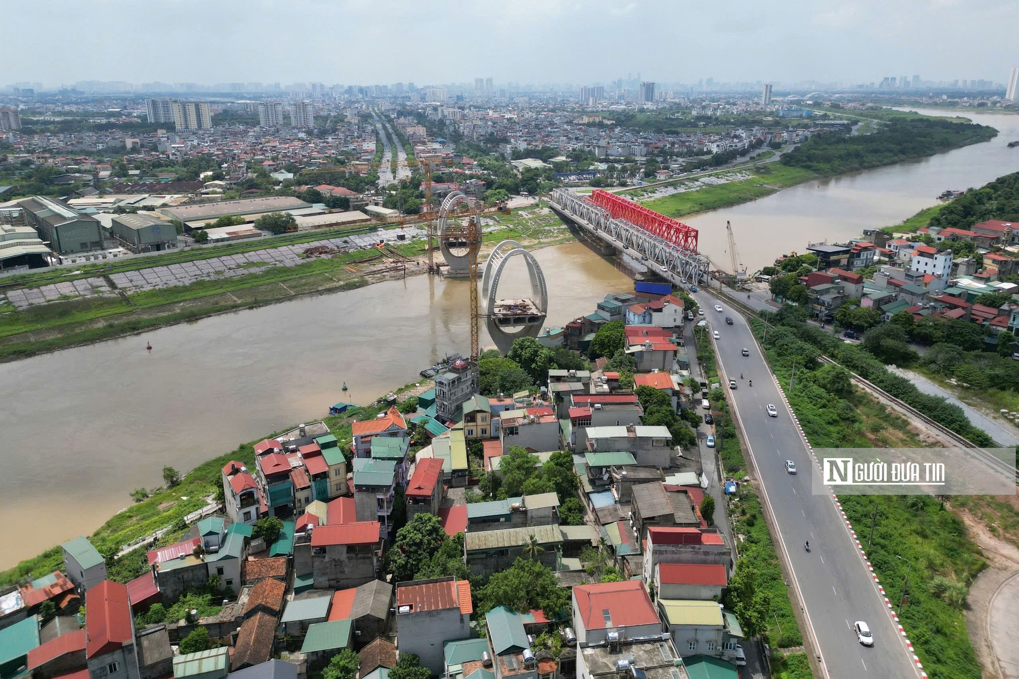 Dự &aacute;n cầu Đuống tiếp tục chậm tiến độ, l&ugrave;i thời điểm c&aacute;n đ&iacute;ch sang năm sau - Ảnh 8.