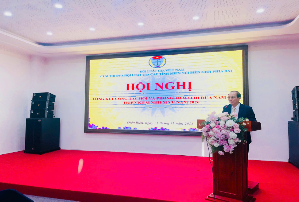 Cụm thi đua Hội Luật gia các tỉnh Miền núi biên giới phía Bắc tổng kết công tác năm 2025- Ảnh 2.