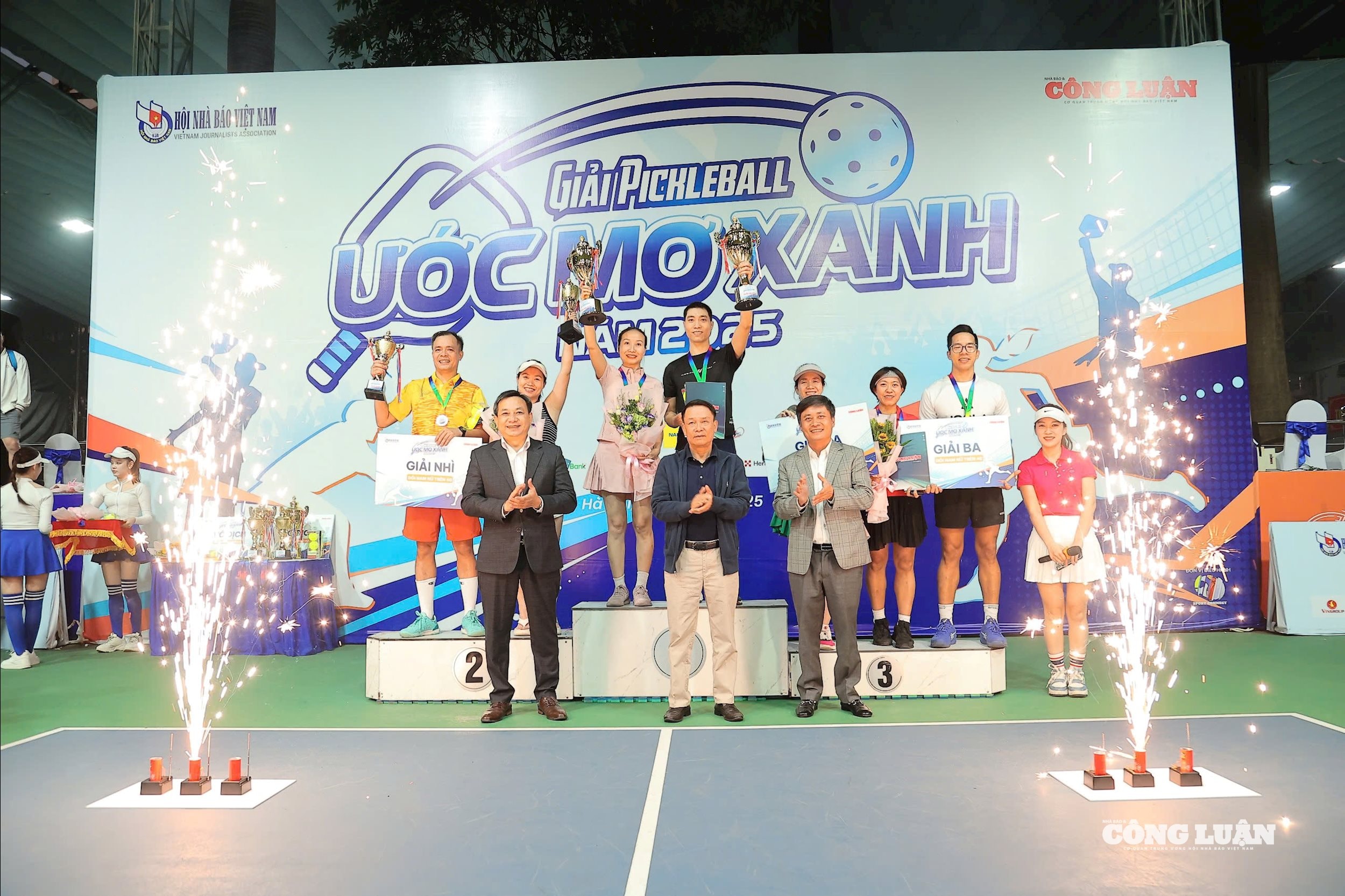Giải Pickleball 'Ước Mơ Xanh' 2025 khép lại với nhiều cảm xúc và giá trị nhân văn- Ảnh 1. Giải Pickleball 'Ước Mơ Xanh' 2025 khép lại với nhiều cảm xúc và giá trị nhân văn- Ảnh 1.