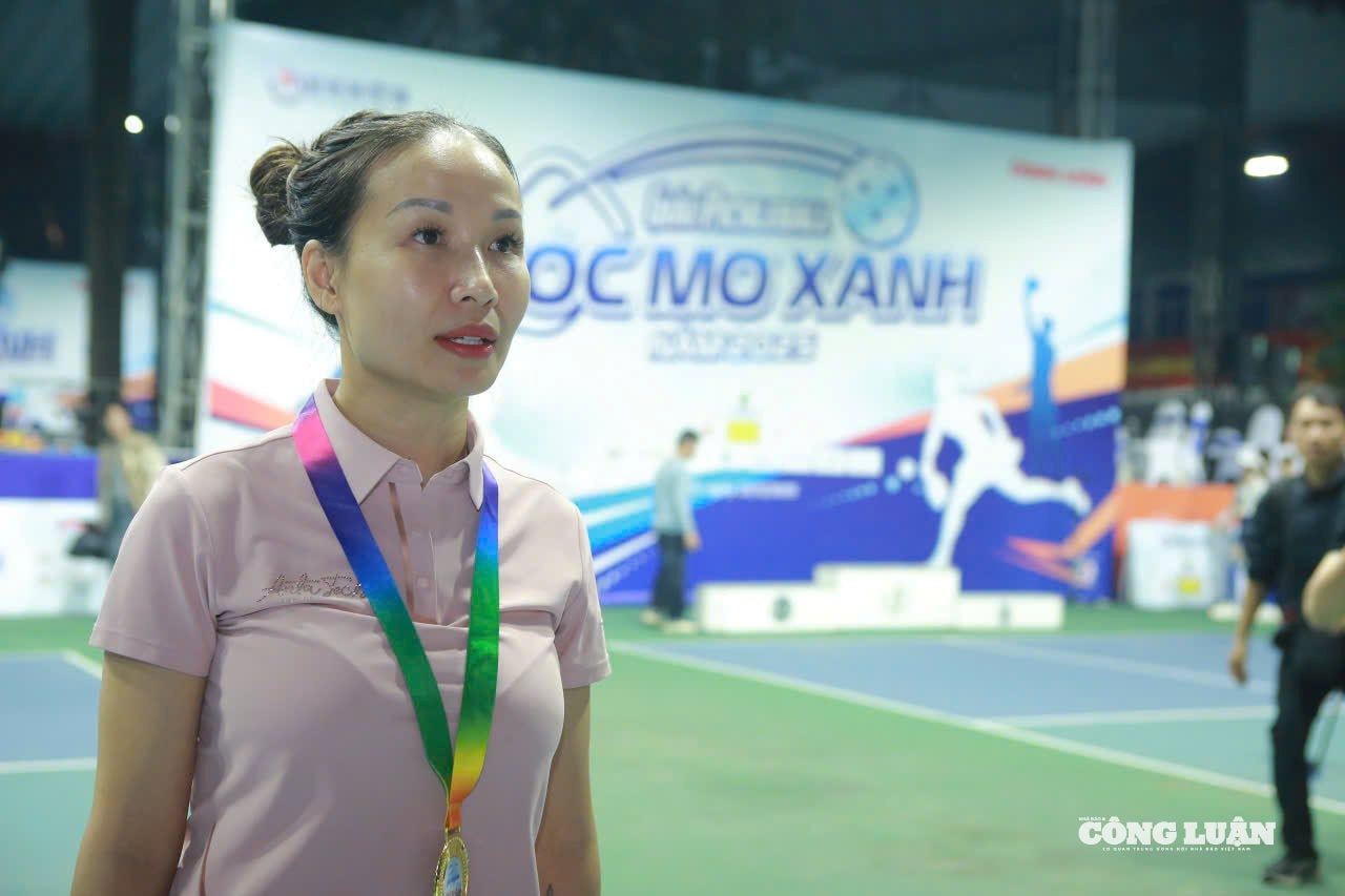 Giải Pickleball 'Ước Mơ Xanh' 2025 khép lại với nhiều cảm xúc và giá trị nhân văn- Ảnh 5. Giải Pickleball 'Ước Mơ Xanh' 2025 khép lại với nhiều cảm xúc và giá trị nhân văn- Ảnh 5.