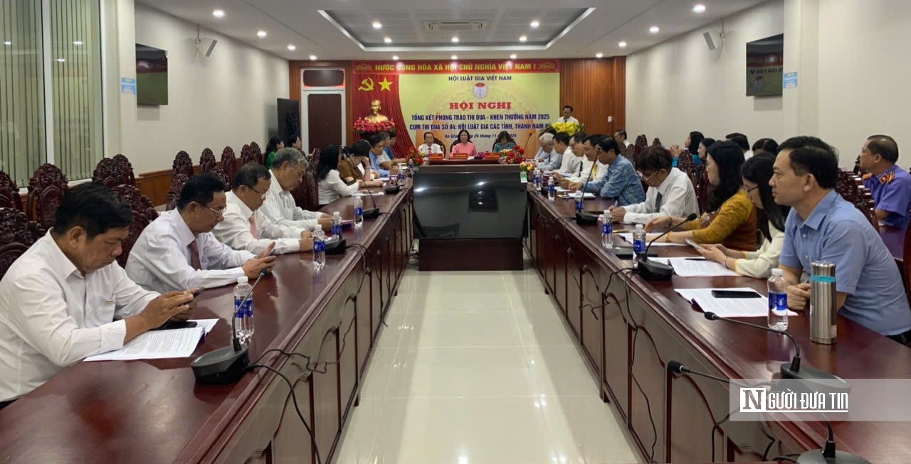 Lan tỏa tinh thần thượng tôn pháp luật: Dấu ấn nổi bật của Cụm thi đua Hội Luật gia các tỉnh, thành phố Nam Bộ năm 2025- Ảnh 1.