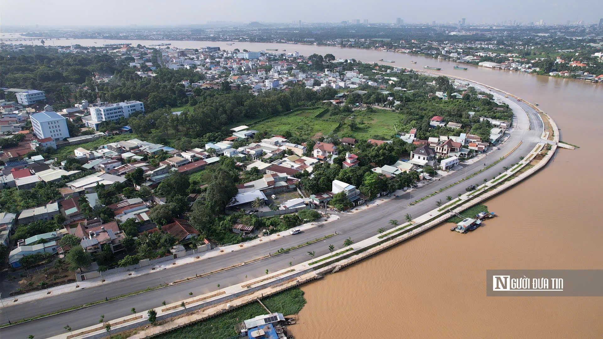 Đường ven sông Đồng Nai sắp hoàn thành, “nắn” tuyến để giữ biệt thự cổ Võ Hà Thanh - Ảnh 1.