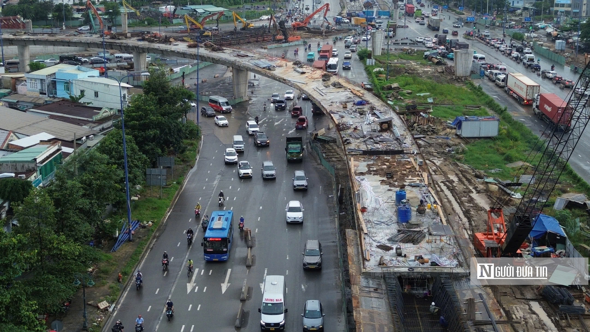 Hiện trạng nút giao thông 3.400 tỷ đồng ở Tp.HCM sau nhiều lần chậm tiến độ- Ảnh 9.