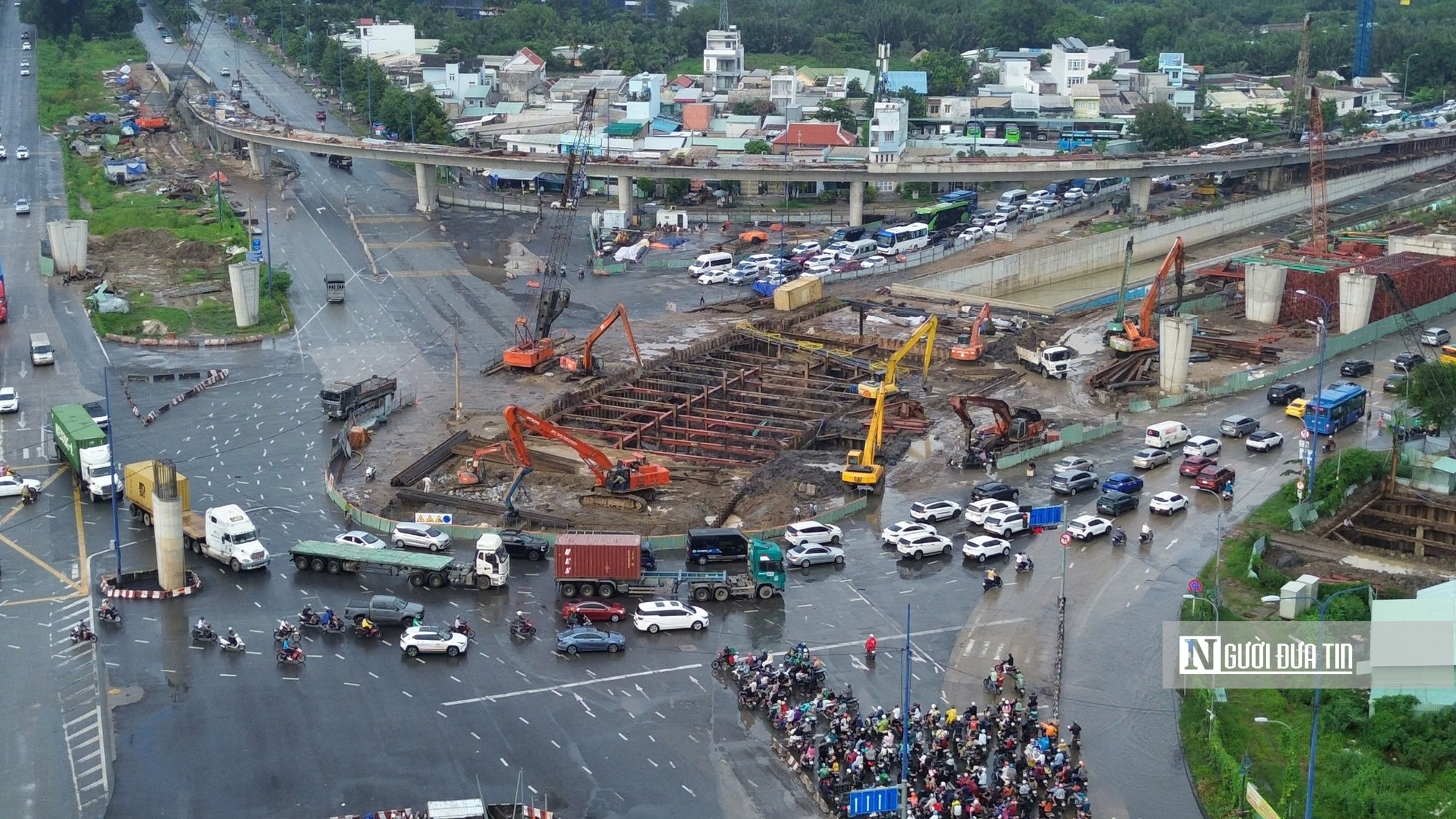 Hiện trạng nút giao thông 3.400 tỷ đồng ở Tp.HCM sau nhiều lần chậm tiến độ- Ảnh 10.