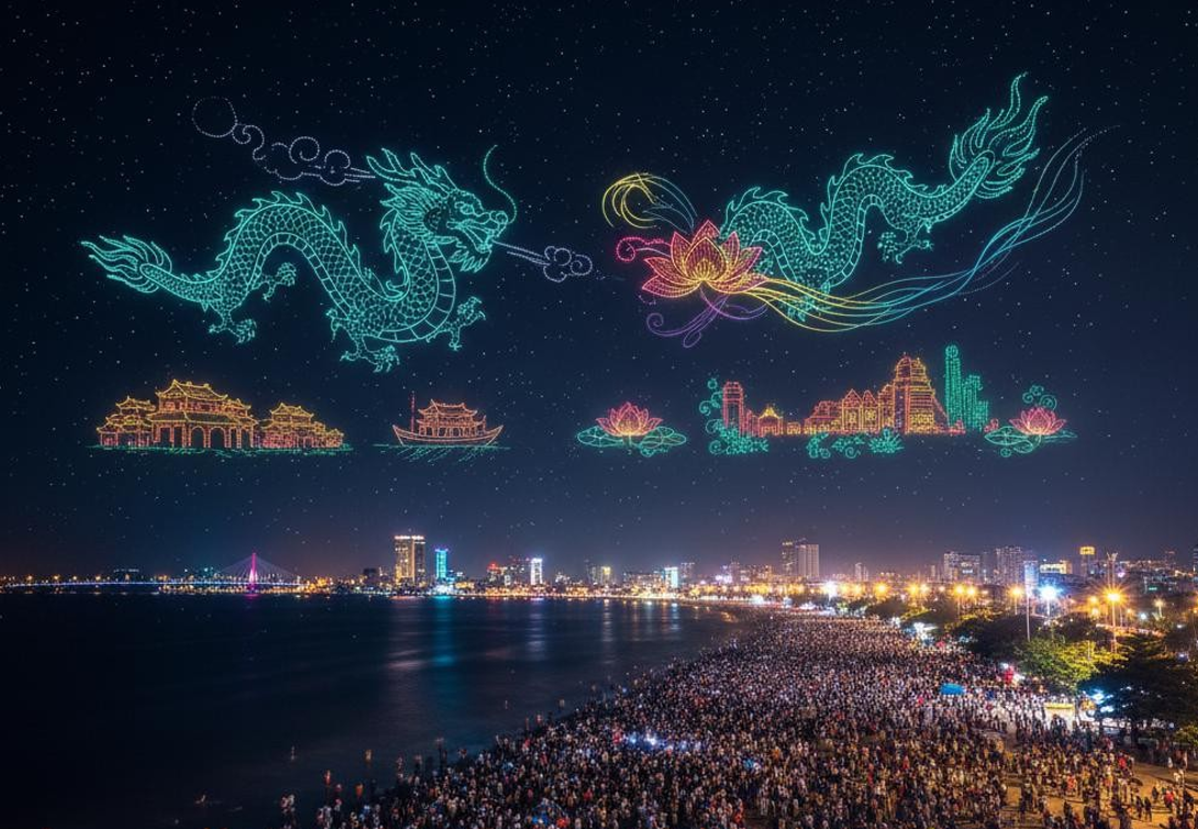 Giáo sư Hàn Quốc đề xuất táo bạo biến biển và núi đá Đà Nẵng thành sân khấu số - Ảnh 3.