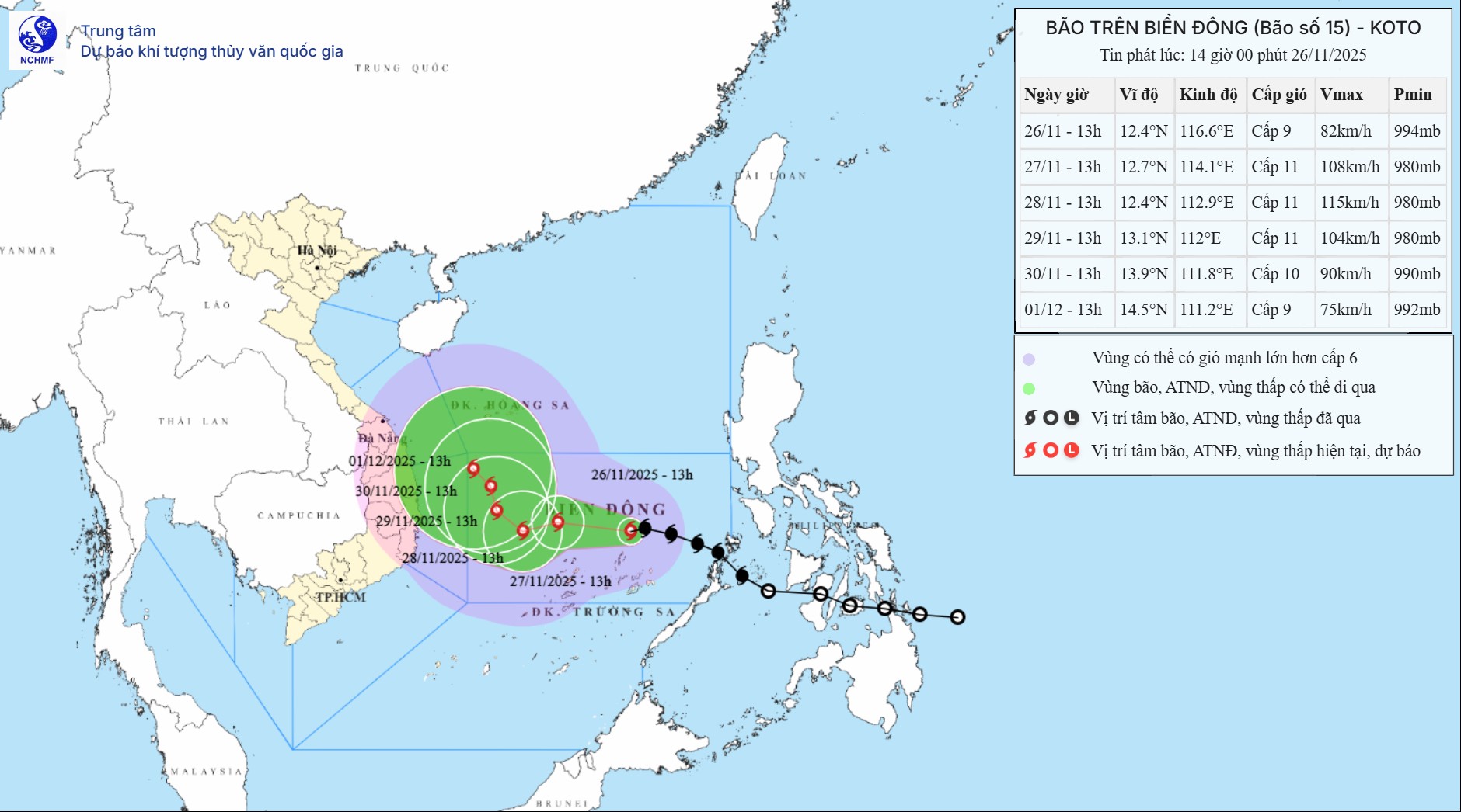 Bão số có thể bất ngờ đổi hướng: Hai kịch bản sắp tới và thời gian gây mưa to- Ảnh 1.