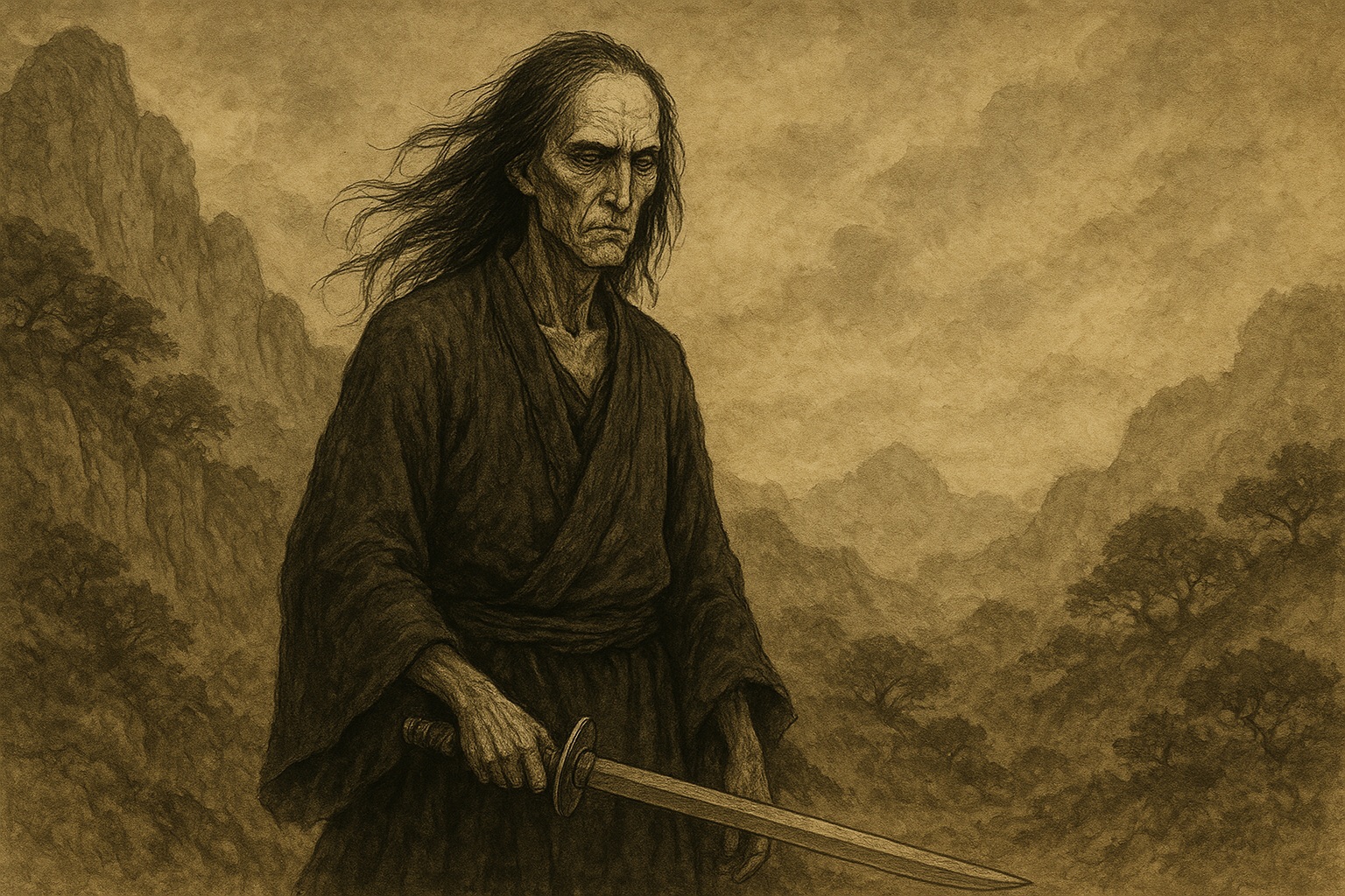 Vị kiếm khách ẩn dật khiến giang hồ khiếp sợ trong Tiếu ngạo giang hồ - Ảnh 1. Vị kiếm khách ẩn dật khiến giang hồ khiếp sợ trong Tiếu ngạo giang hồ - Ảnh 1.