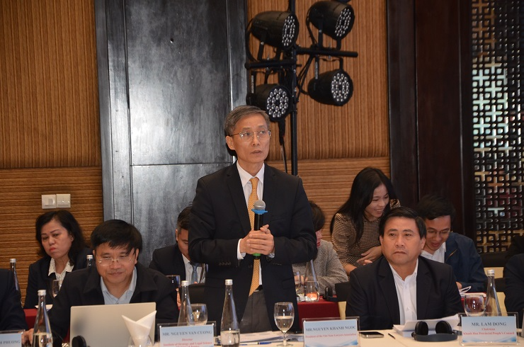 Bộ trưởng Bộ Tư Pháp Nguyễn Hải Ninh: "Đưa thể chế, pháp luật thực sự trở thành lợi thế cạnh tranh quốc gia"- Ảnh 6.