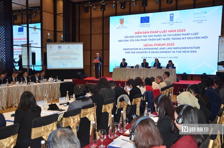 Bộ trưởng Bộ Tư Pháp Nguyễn Hải Ninh: "Đưa thể chế, pháp luật thực sự trở thành lợi thế cạnh tranh quốc gia"- Ảnh 2.