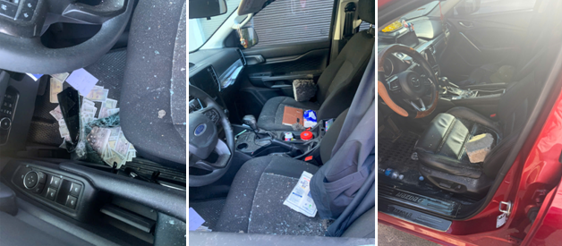 Bắt đối tượng người nước ngoài đập kính hàng loạt ô tô - Ảnh 1.