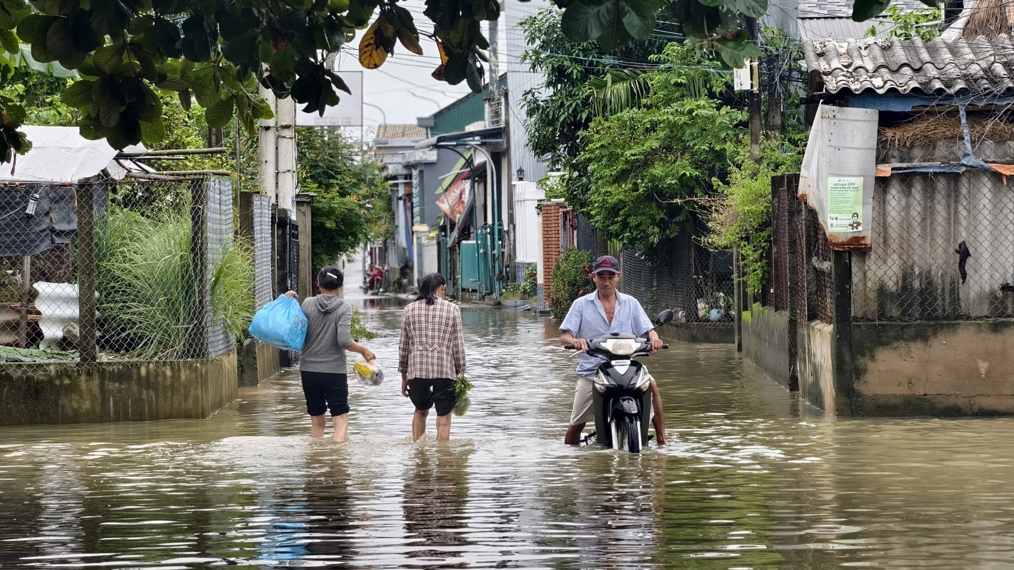 Một tuần ba lần dọn bùn đất vào nhà, người dân Quảng Ngãi oàn mình khắc phục mưa lũ dữ- Ảnh 4.