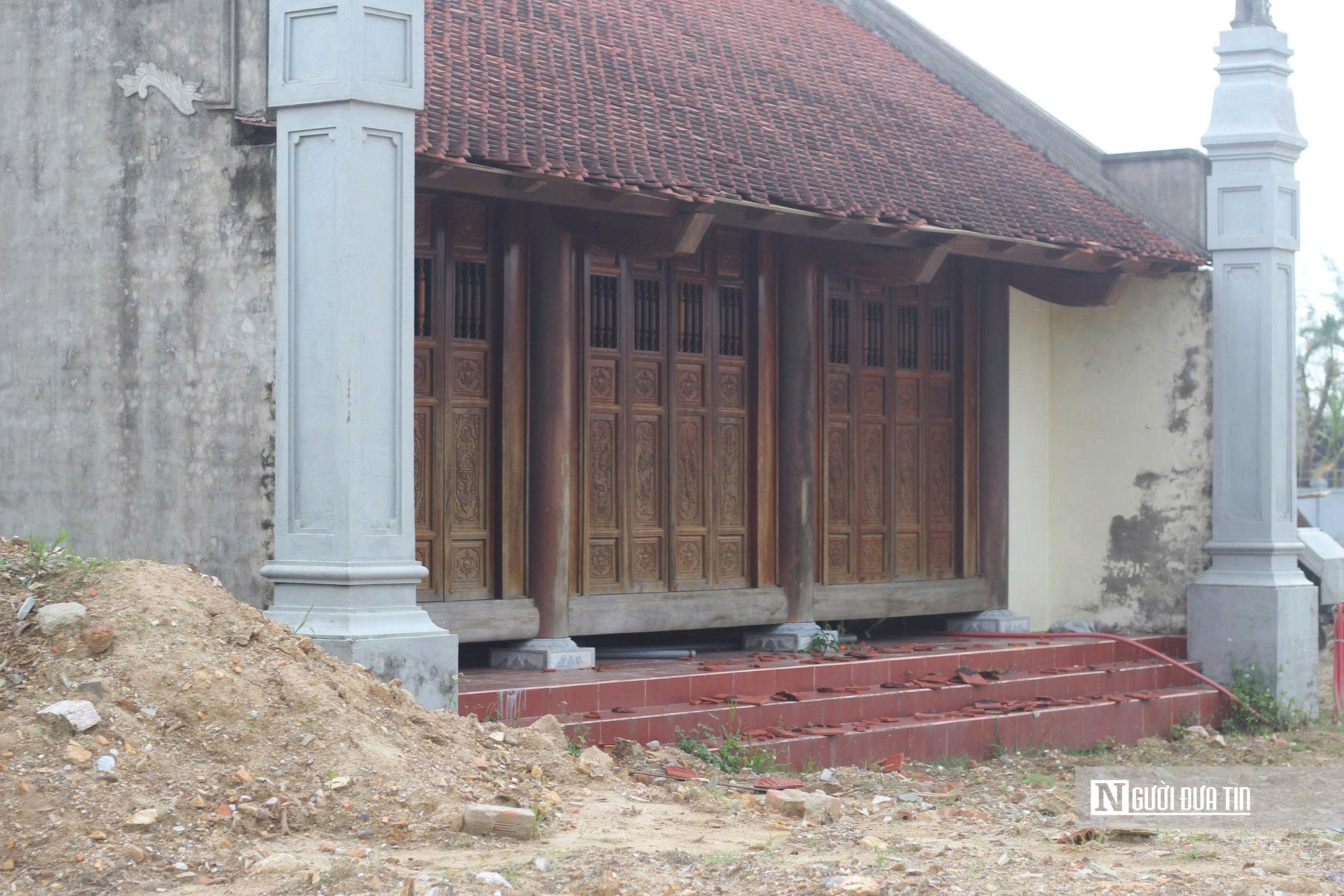 Ngổn ngang dự án phục dựng Đền Vua Lê- Ảnh 2. Ngổn ngang dự án phục dựng Đền Vua Lê- Ảnh 2.