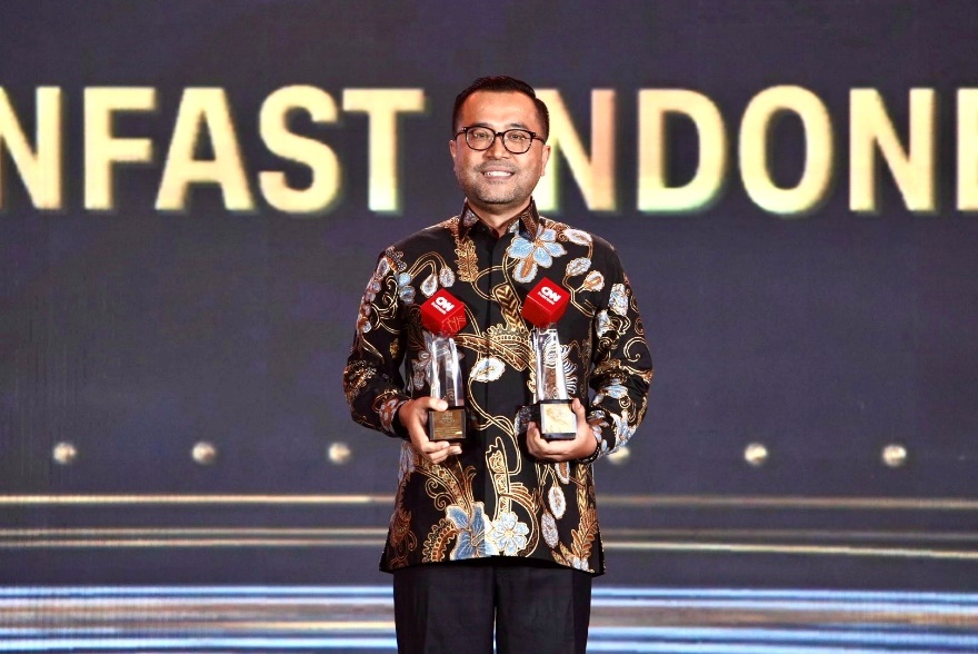 VinFast “tỏa sáng” tại CNN Indonesia Awards với cú đúp giải thưởng quan trọng- Ảnh 1.