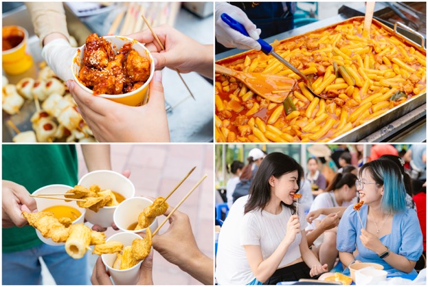 Lễ hội ẩm thực Hàn Quốc K-Food Fair lần đầu tiên tổ chức tại Hải Phòng, thu hút hàng trăm nghìn lượt khách tham gia - Ảnh 2.