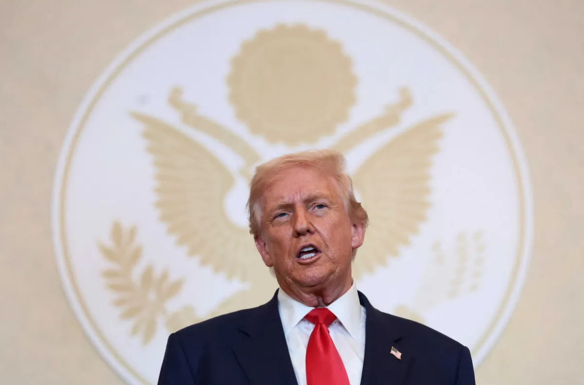 Ông Trump lên tiếng trước thềm phiên tòa về thuế quan “có đi có lại” - Ảnh 1.