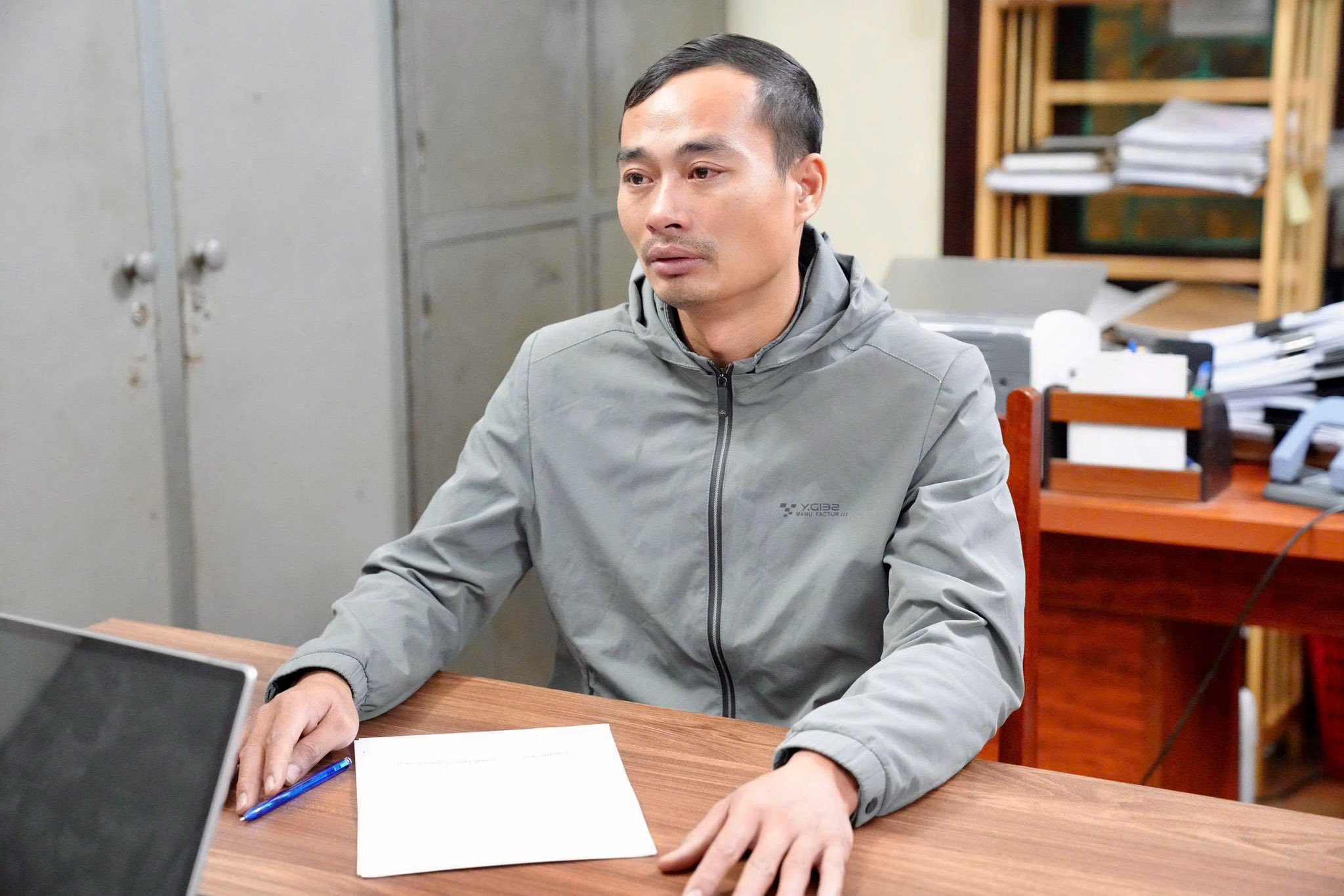 Bắt 9X lái xe tải đâm bố vợ cũ tử vong - Ảnh 1.