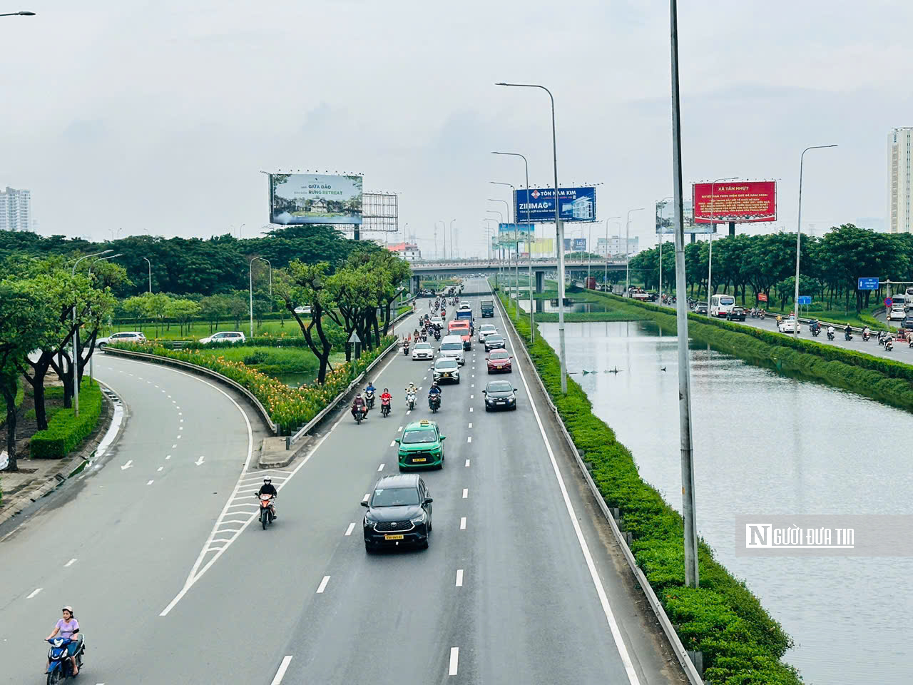 TP.HCM: Hiện trạng Quốc lộ 1A trước ngày khởi công, mở rộng - Ảnh 3.