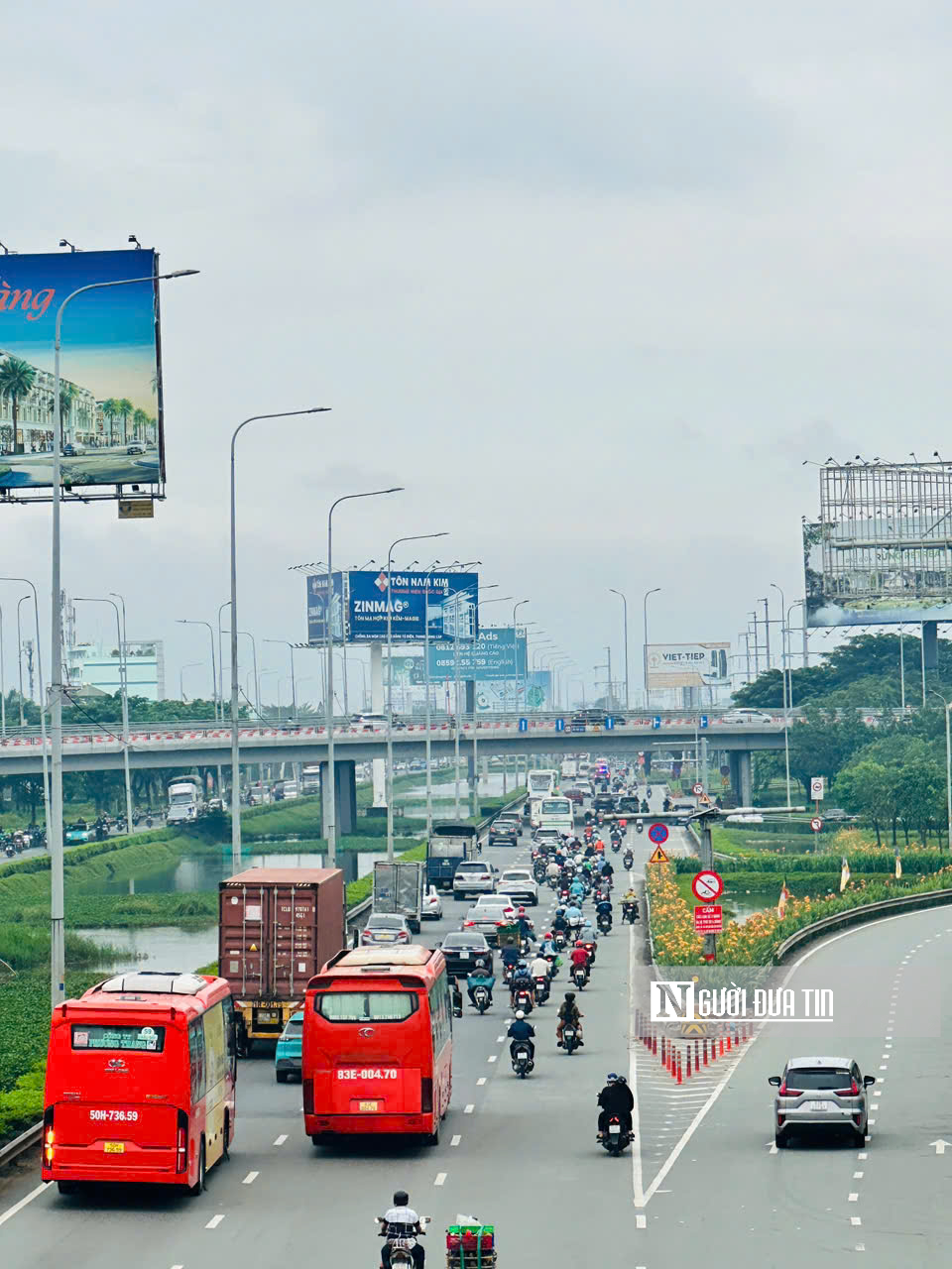 TP.HCM: Hiện trạng Quốc lộ 1A trước ngày khởi công, mở rộng - Ảnh 11.