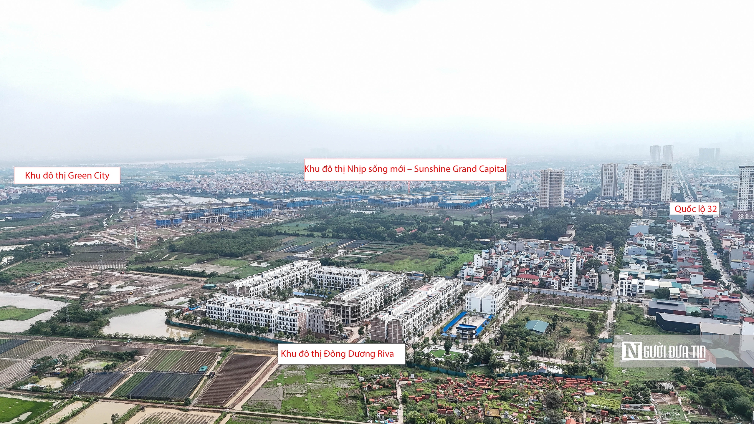 Toàn cảnh khu đất xây nhà ở xã hội tại ngoại thành Hà Nội - Ảnh 4.