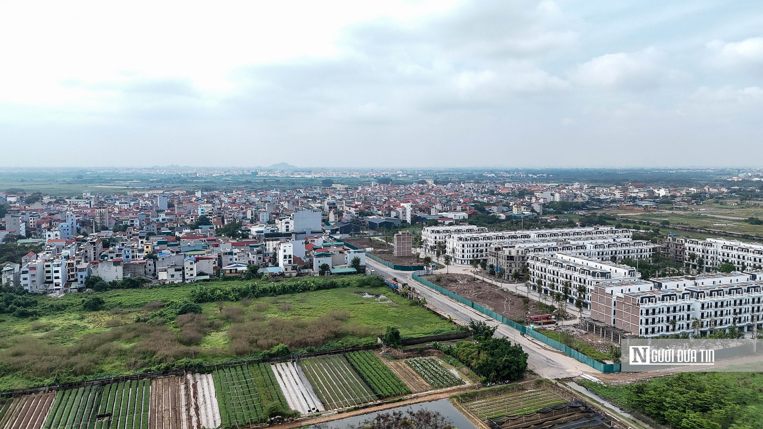 Toàn cảnh khu đất xây nhà ở xã hội tại ngoại thành Hà Nội - Ảnh 3.