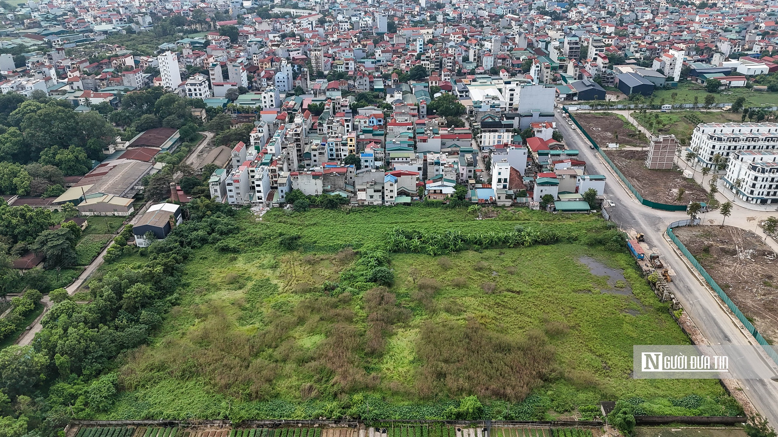 Toàn cảnh khu đất xây nhà ở xã hội tại ngoại thành Hà Nội - Ảnh 6.