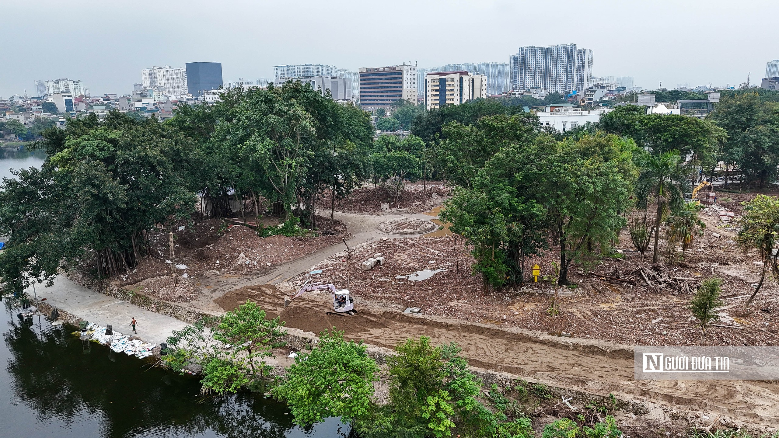 Hà Nội: Gấp rút cải tạo, sửa chữa công viên Võ Thị Sáu - Ảnh 8.