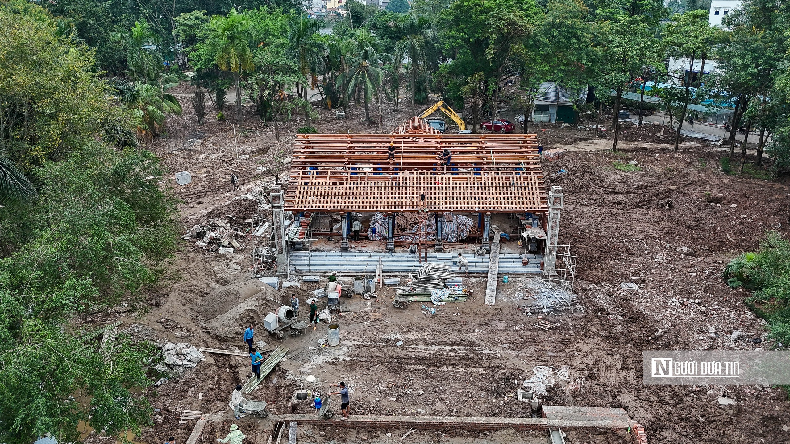 Hà Nội: Gấp rút cải tạo, sửa chữa công viên Võ Thị Sáu - Ảnh 7.