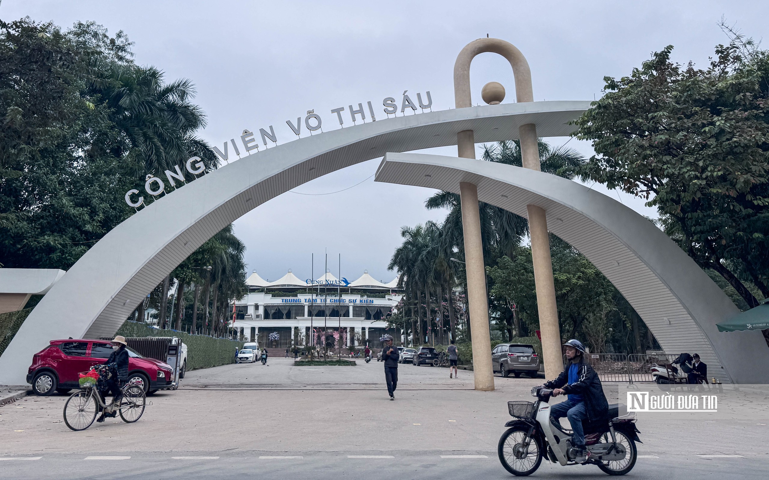 Hà Nội: Gấp rút cải tạo, sửa chữa công viên Võ Thị Sáu - Ảnh 2.