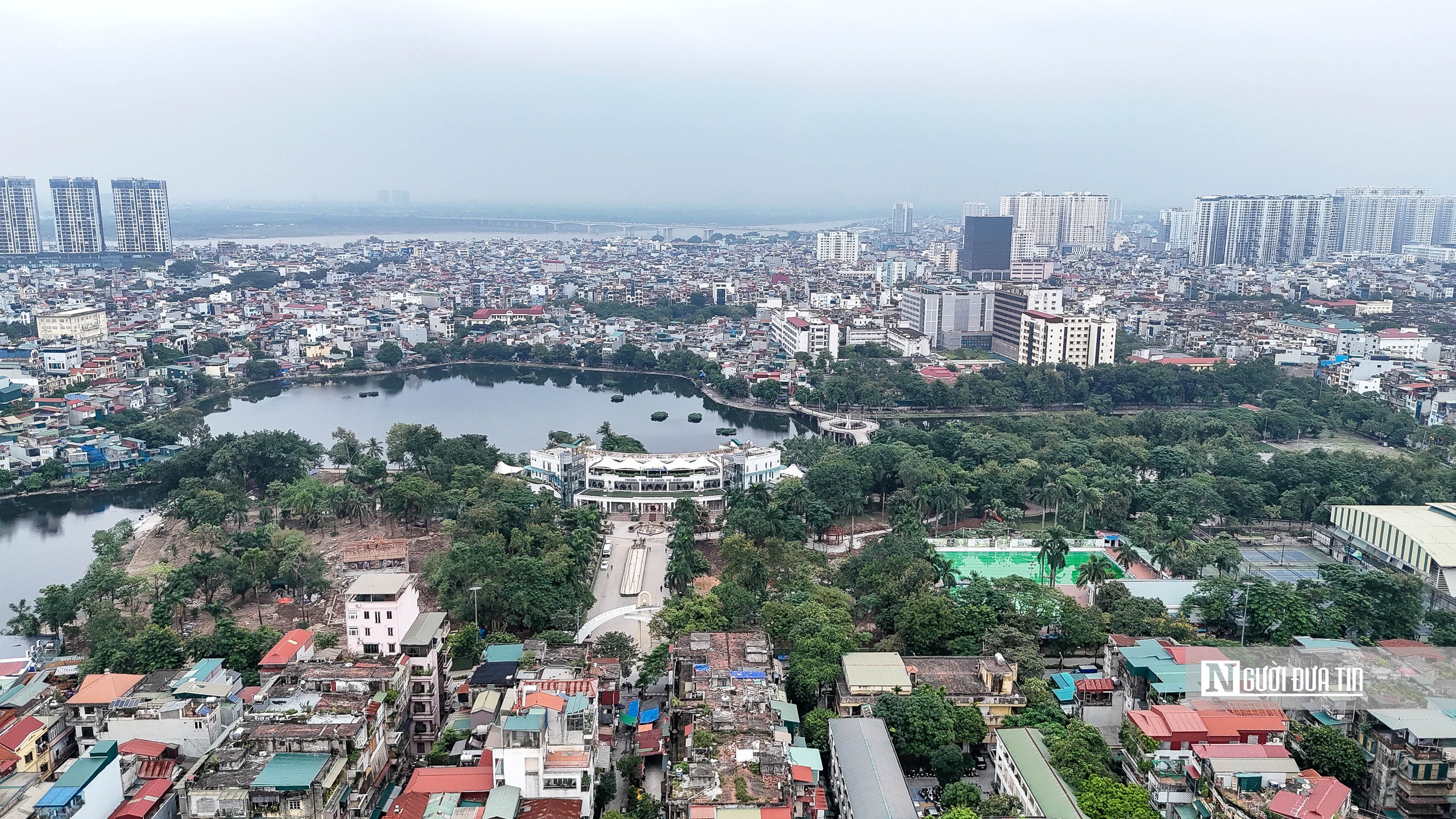 Hà Nội: Gấp rút cải tạo, sửa chữa công viên Võ Thị Sáu - Ảnh 3.