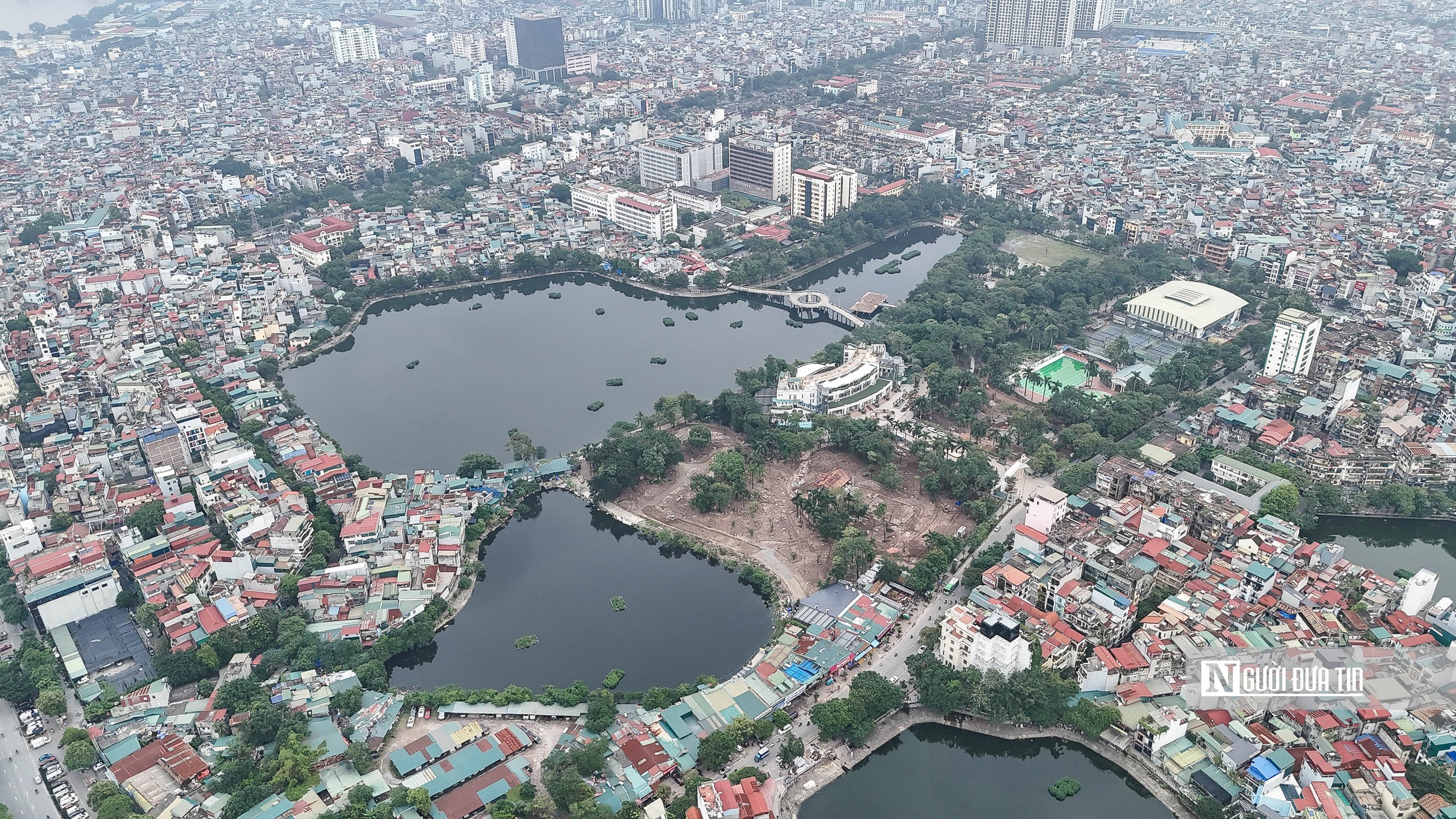 Hà Nội: Gấp rút cải tạo, sửa chữa công viên Võ Thị Sáu - Ảnh 1.