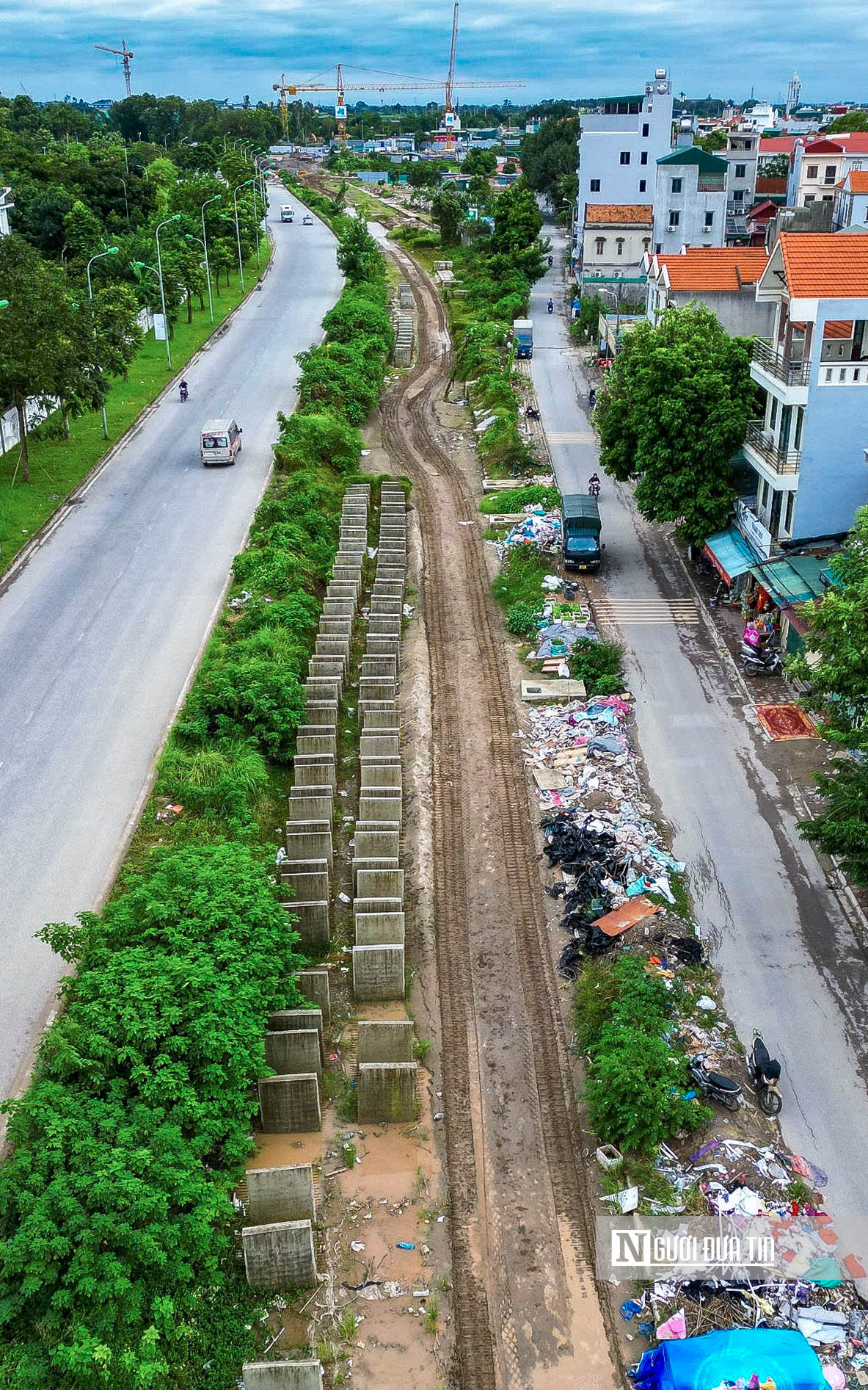 Hà Nội: Tuyến đường nối 2 vành đai trị giá 370 tỷ đồng dần thành hình- Ảnh 10. Hà Nội: Tuyến đường nối 2 vành đai trị giá 370 tỷ đồng dần thành hình- Ảnh 10.