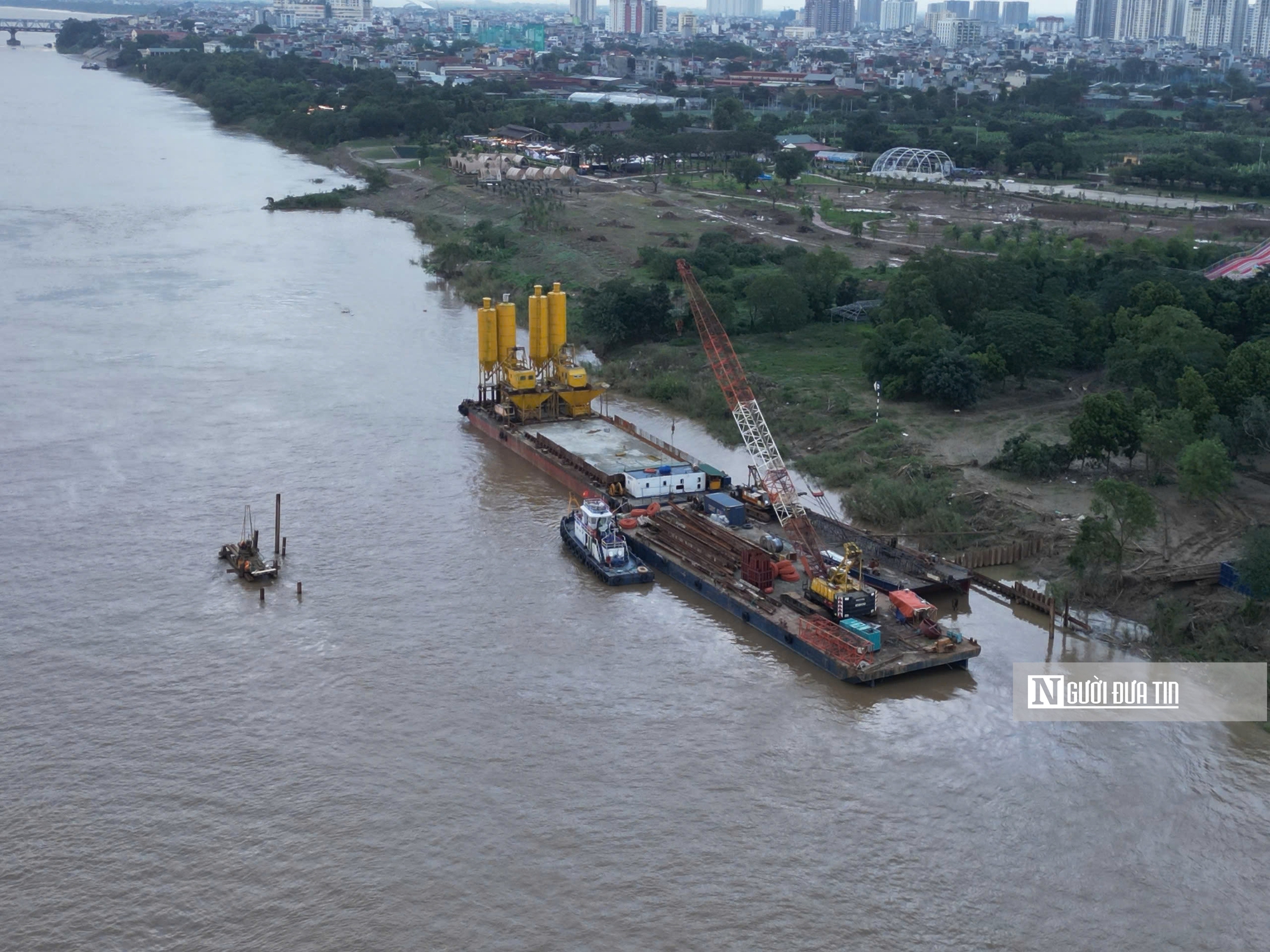 Hà Nội: Bắt đầu thi công cầu Trần Hưng Đạo công trình giao thông trọng điểm qua sông Hồng - Ảnh 2.
