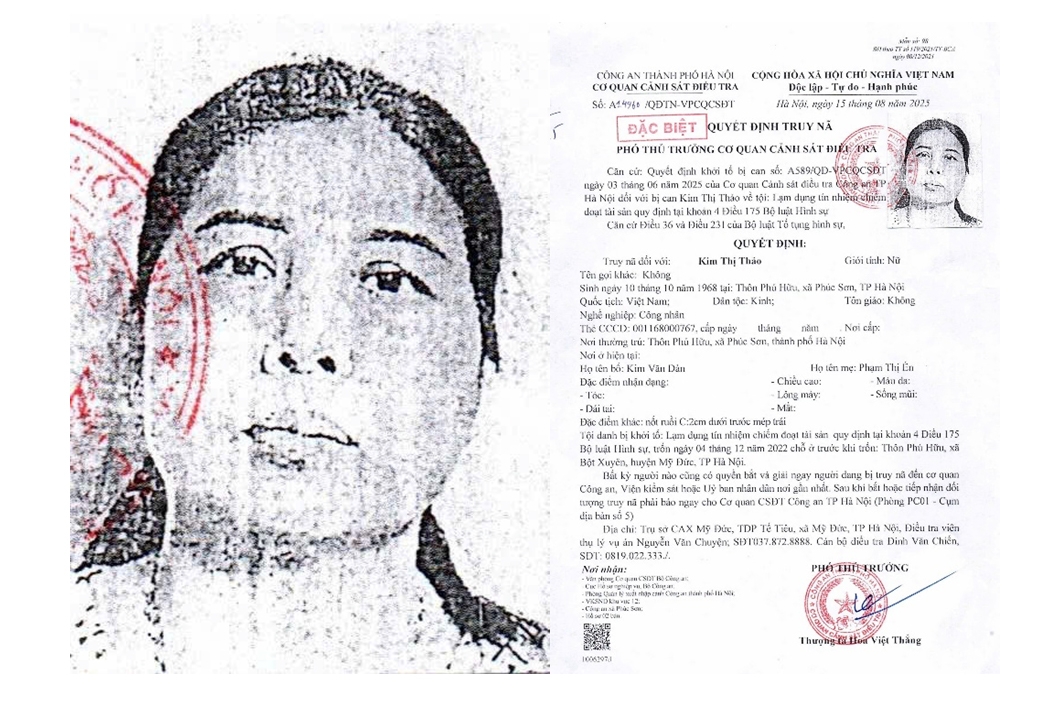 Truy nã đặc biệt nữ chủ hụi ôm tiền tỷ bỏ trốn- Ảnh 1.