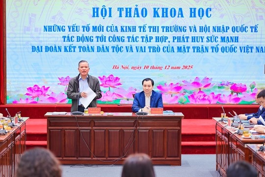 Vai trò của Mặt trận Tổ quốc Việt Nam trong nền kinh tế thị trường và hội nhập quốc tế trong giai đoạn hiện nay - Ảnh 2. Vai trò của Mặt trận Tổ quốc Việt Nam trong nền kinh tế thị trường và hội nhập quốc tế trong giai đoạn hiện nay - Ảnh 2.