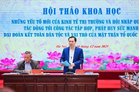 Vai trò của Mặt trận Tổ quốc Việt Nam trong nền kinh tế thị trường và hội nhập quốc tế trong giai đoạn hiện nay - Ảnh 3. Vai trò của Mặt trận Tổ quốc Việt Nam trong nền kinh tế thị trường và hội nhập quốc tế trong giai đoạn hiện nay - Ảnh 3.