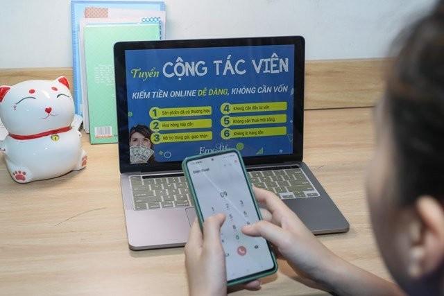 Cảnh giác với chiêu trò quảng cáo tuyển cộng tác viên- Ảnh 1. Cảnh giác với chiêu trò quảng cáo tuyển cộng tác viên- Ảnh 1.
