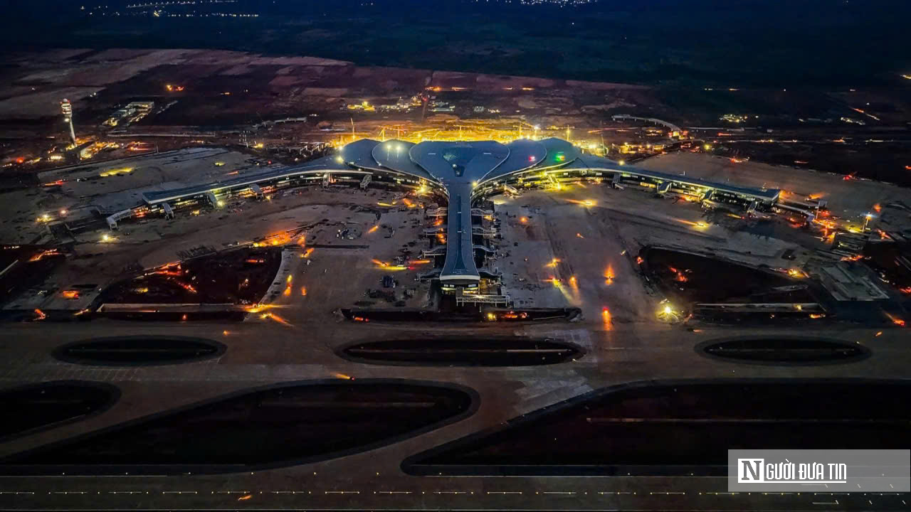 Toàn cảnh công trường sân bay Long Thành một tuần trước chuyến bay đầu tiên- Ảnh 1. Toàn cảnh công trường sân bay Long Thành một tuần trước chuyến bay đầu tiên- Ảnh 1.