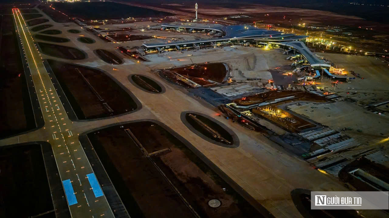 Toàn cảnh công trường sân bay Long Thành một tuần trước chuyến bay đầu tiên- Ảnh 3. Toàn cảnh công trường sân bay Long Thành một tuần trước chuyến bay đầu tiên- Ảnh 3.