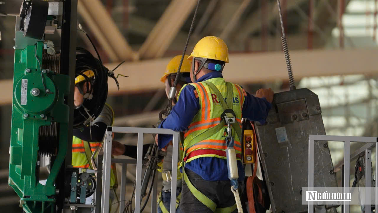 Toàn cảnh công trường sân bay Long Thành một tuần trước chuyến bay đầu tiên- Ảnh 17. Toàn cảnh công trường sân bay Long Thành một tuần trước chuyến bay đầu tiên- Ảnh 17.