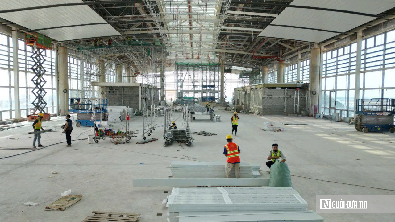Toàn cảnh công trường sân bay Long Thành một tuần trước chuyến bay đầu tiên- Ảnh 20. Toàn cảnh công trường sân bay Long Thành một tuần trước chuyến bay đầu tiên- Ảnh 20.
