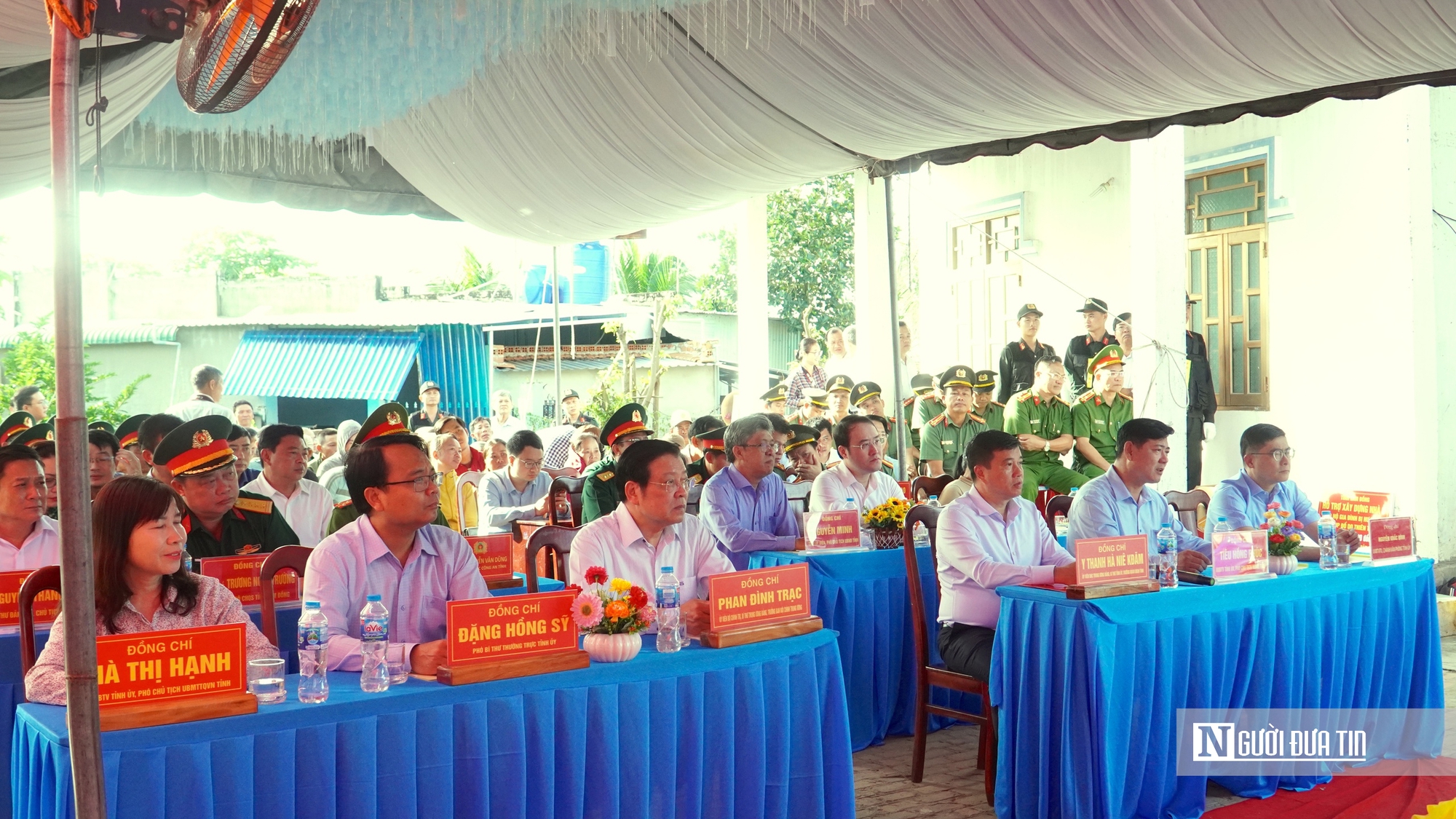 Trưởng Ban Nội chính Trung ương dự Lễ Khởi công xây nhà cho người dân vùng lũ ở Lâm Đồng - Ảnh 1.