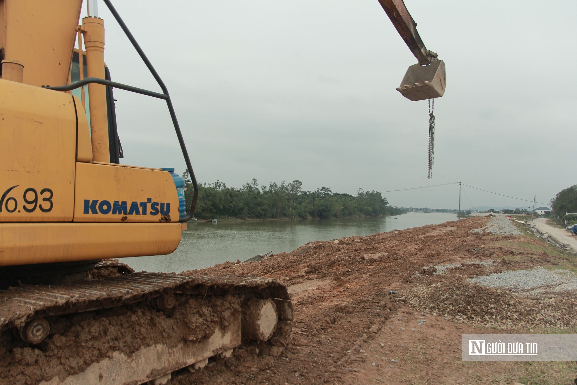 Hà Tĩnh: Đẩy nhanh tiến độ gia cố tuyến đê xuống cấp, bảo vệ an toàn vùng hạ du - Ảnh 4.
