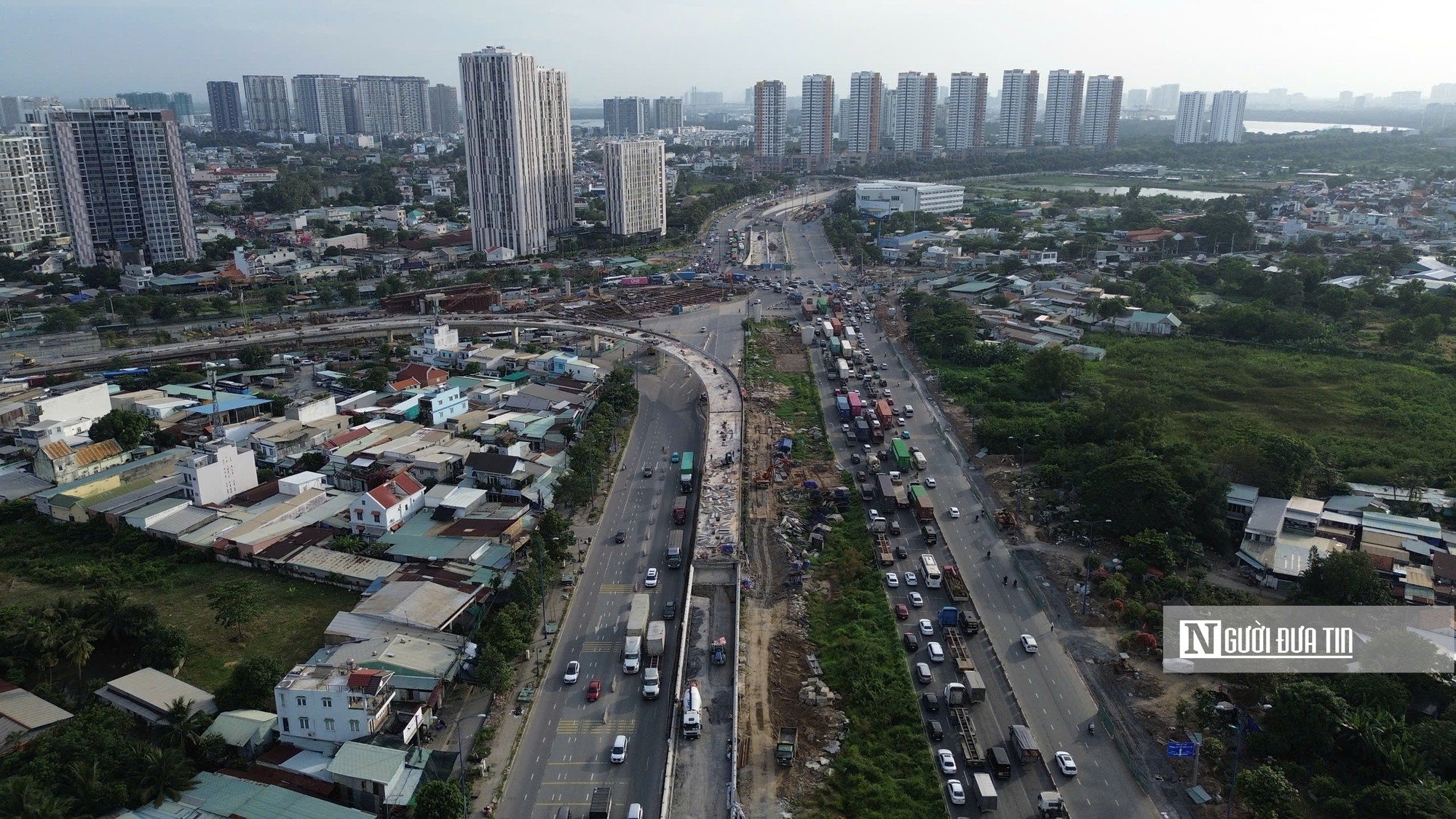 Toàn cảnh công trường Vành đai 3 Tp.HCM trước ngày thông xe kỹ thuật- Ảnh 11. Toàn cảnh công trường Vành đai 3 Tp.HCM trước ngày thông xe kỹ thuật- Ảnh 11.