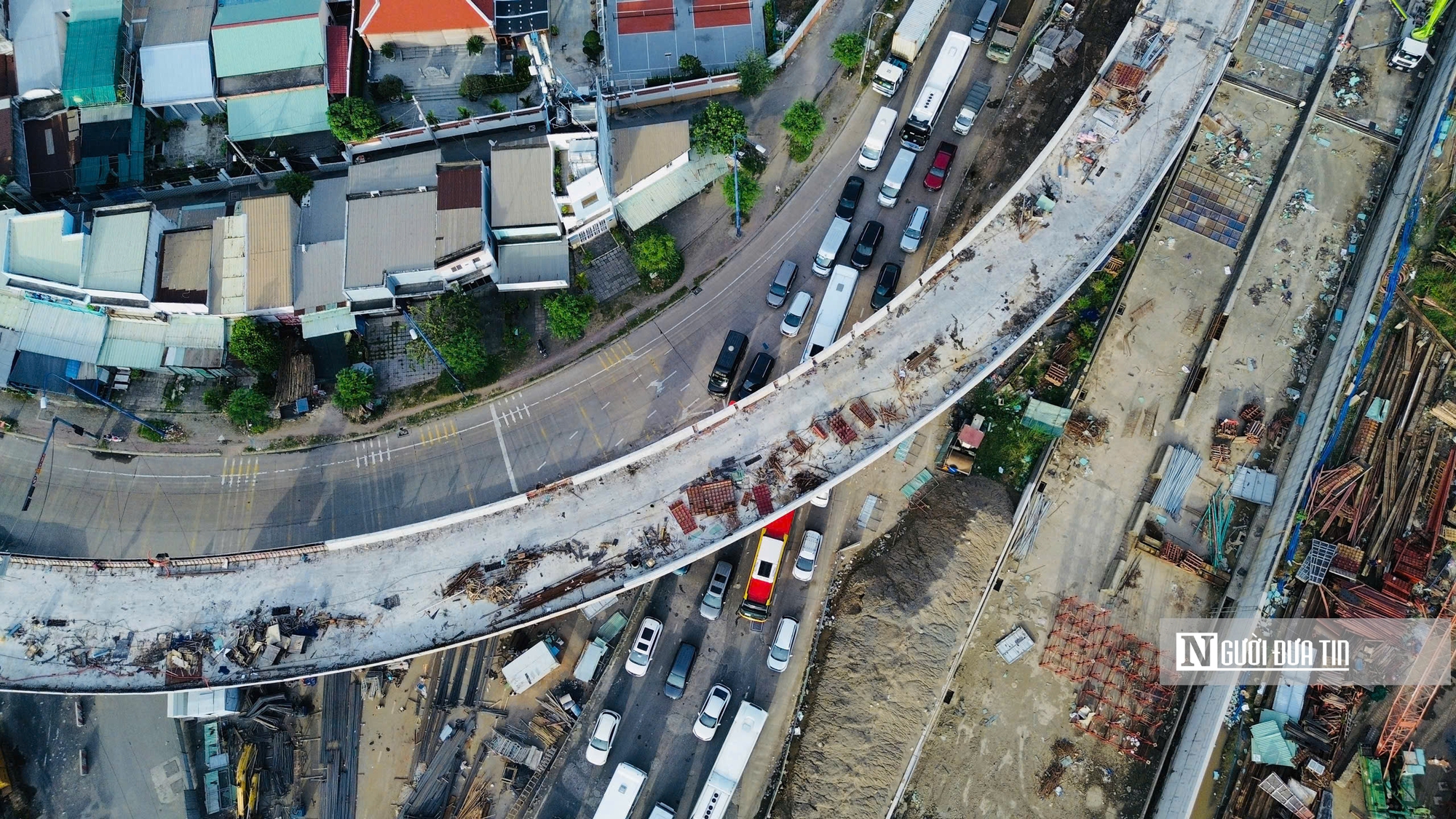 Toàn cảnh công trường Vành đai 3 Tp.HCM trước ngày thông xe kỹ thuật- Ảnh 12. Toàn cảnh công trường Vành đai 3 Tp.HCM trước ngày thông xe kỹ thuật- Ảnh 12.