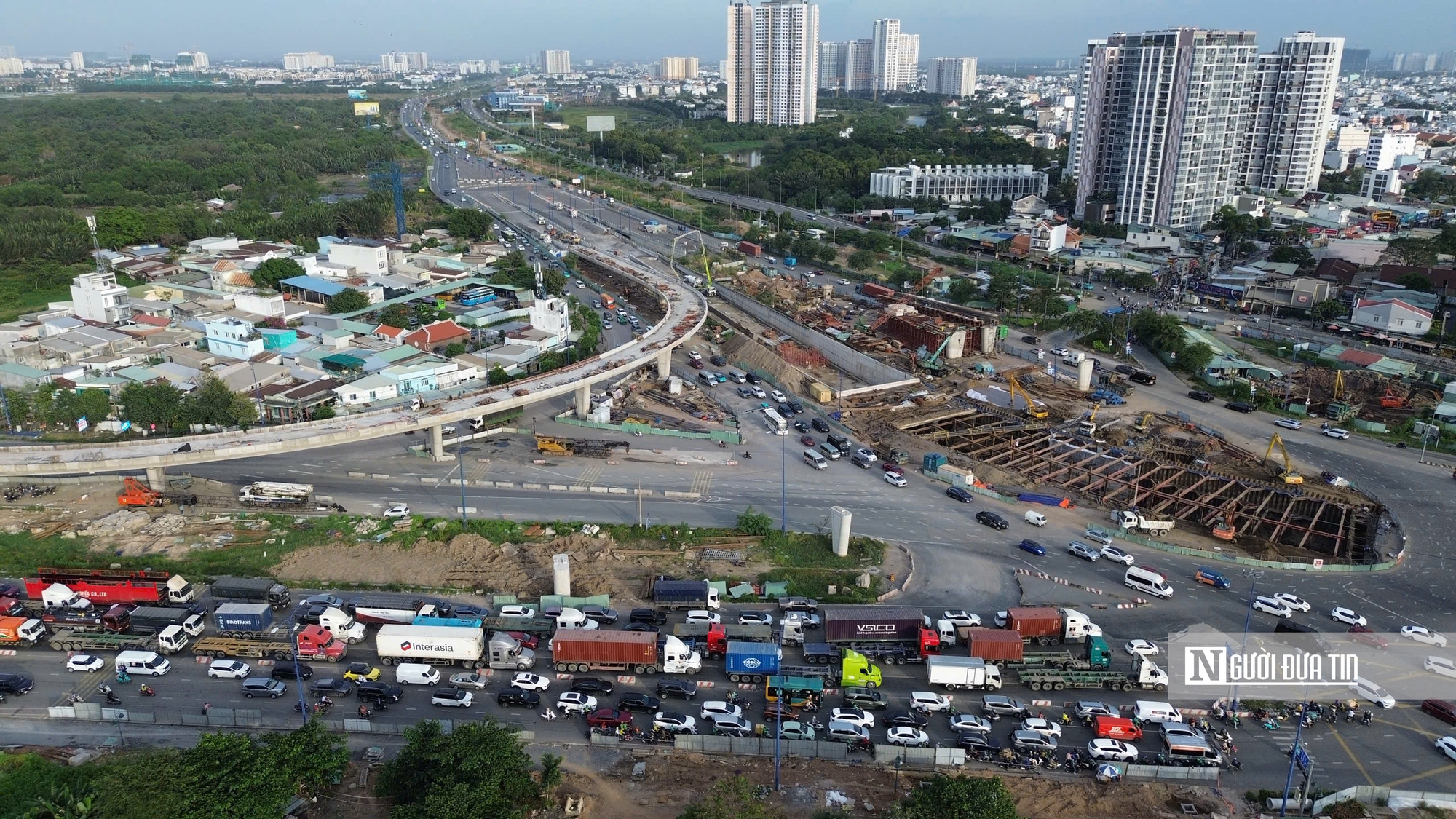 Toàn cảnh công trường Vành đai 3 Tp.HCM trước ngày thông xe kỹ thuật- Ảnh 15. Toàn cảnh công trường Vành đai 3 Tp.HCM trước ngày thông xe kỹ thuật- Ảnh 15.