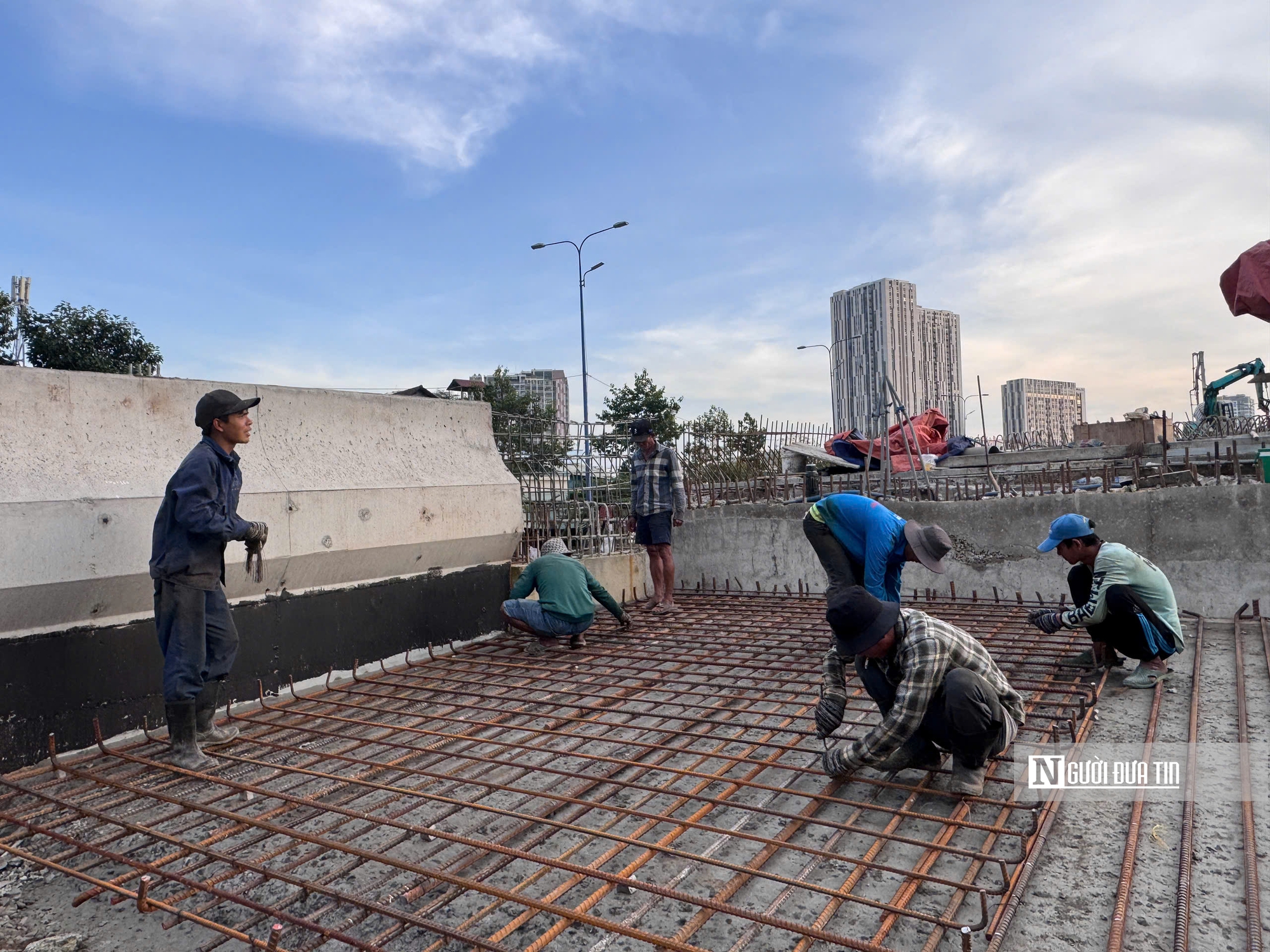 Toàn cảnh công trường Vành đai 3 Tp.HCM trước ngày thông xe kỹ thuật- Ảnh 13. Toàn cảnh công trường Vành đai 3 Tp.HCM trước ngày thông xe kỹ thuật- Ảnh 13.