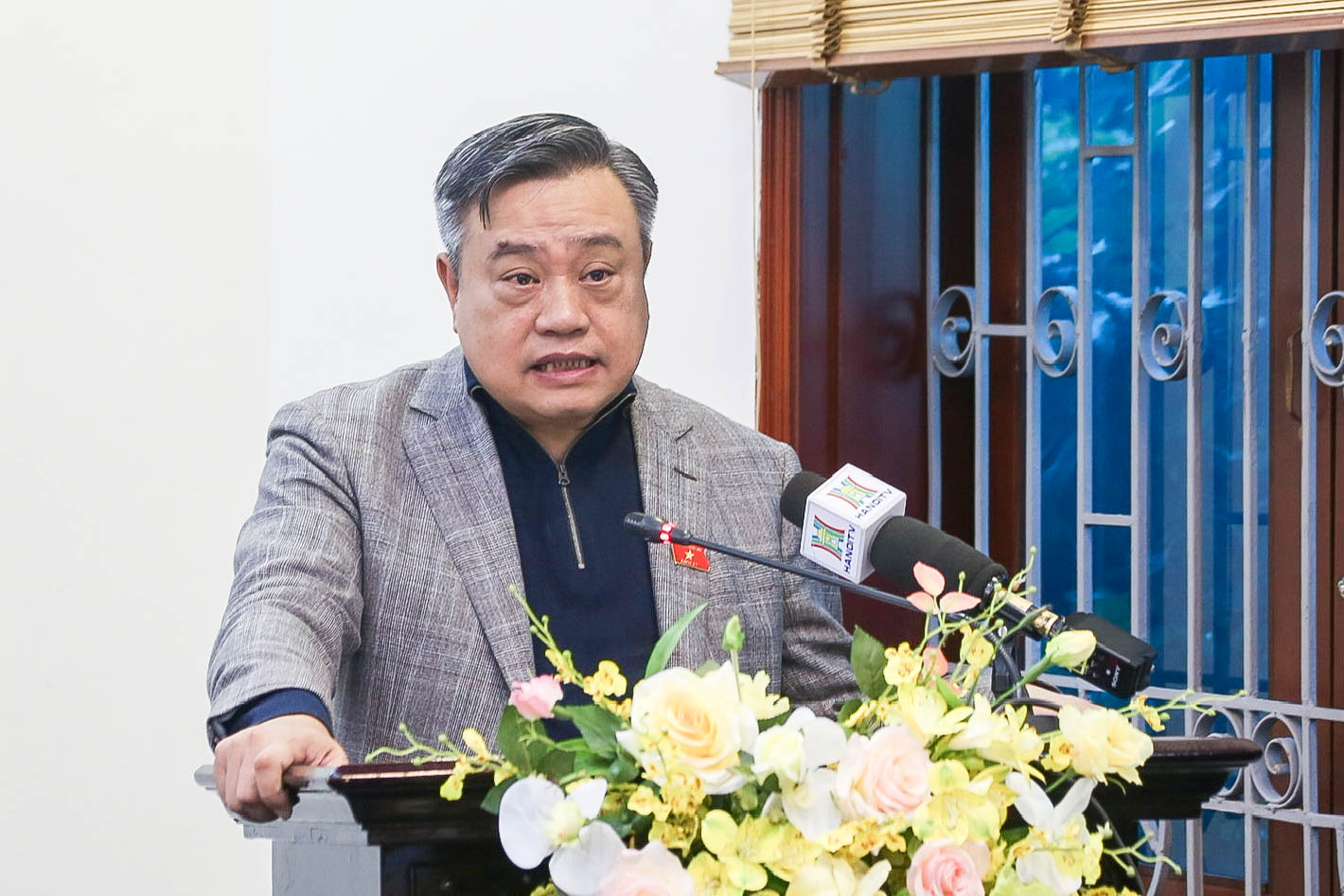 Ông Trần Sỹ Thanh: "Chưa bao giờ Hà Nội hội tụ nhiều thế mạnh như bây giờ"- Ảnh 1. Ông Trần Sỹ Thanh: "Chưa bao giờ Hà Nội hội tụ nhiều thế mạnh như bây giờ"- Ảnh 1.